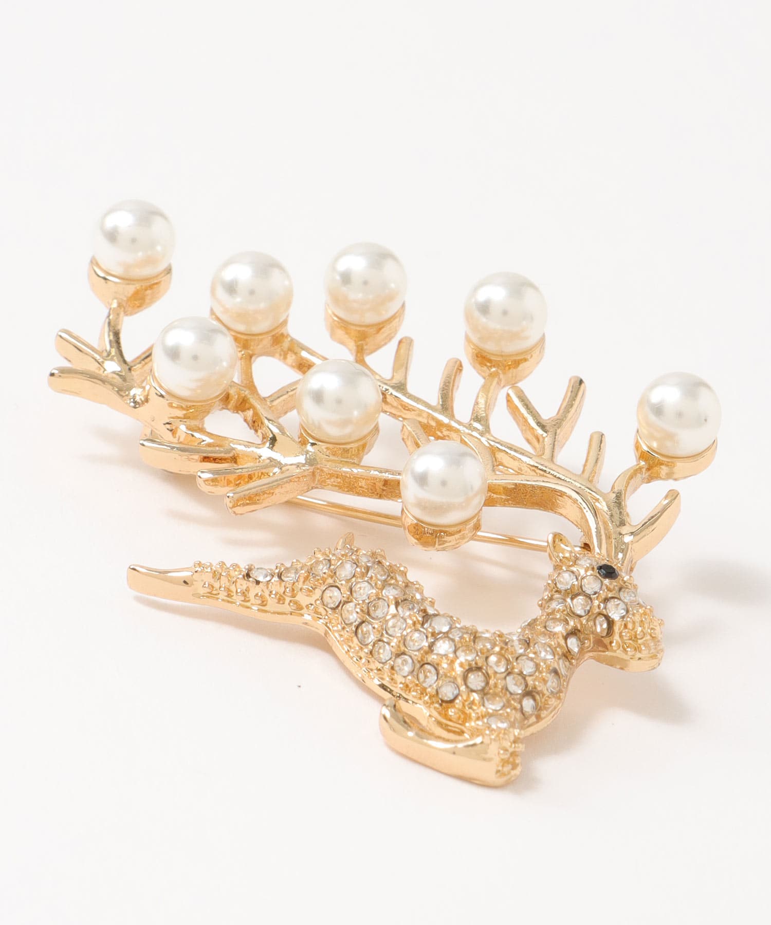 トナカイブローチ