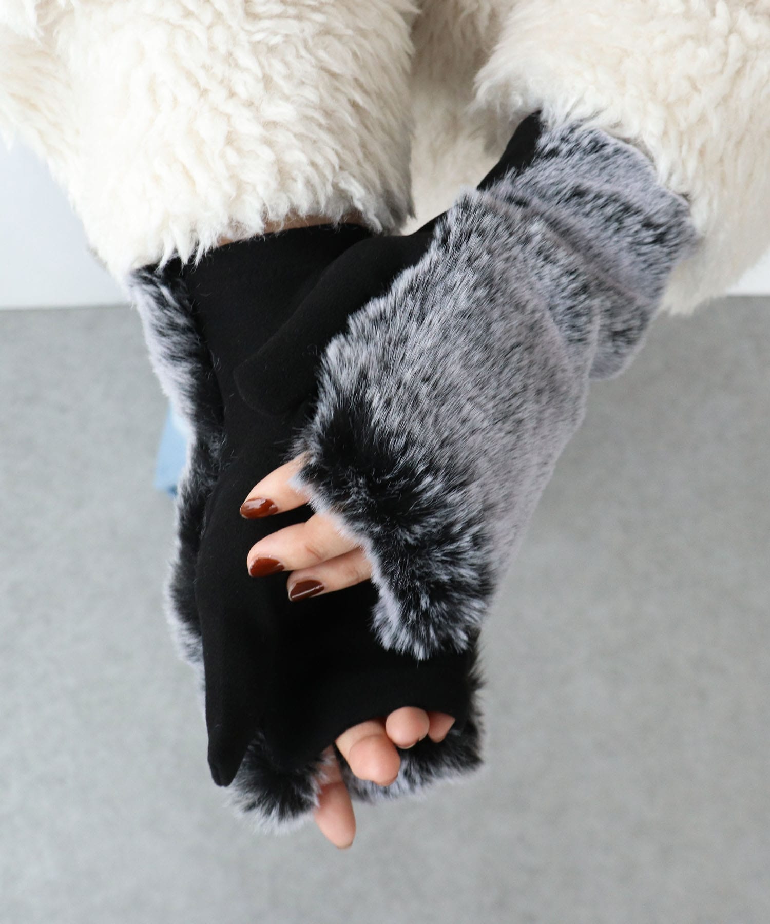 スノートップ指無しグローブ