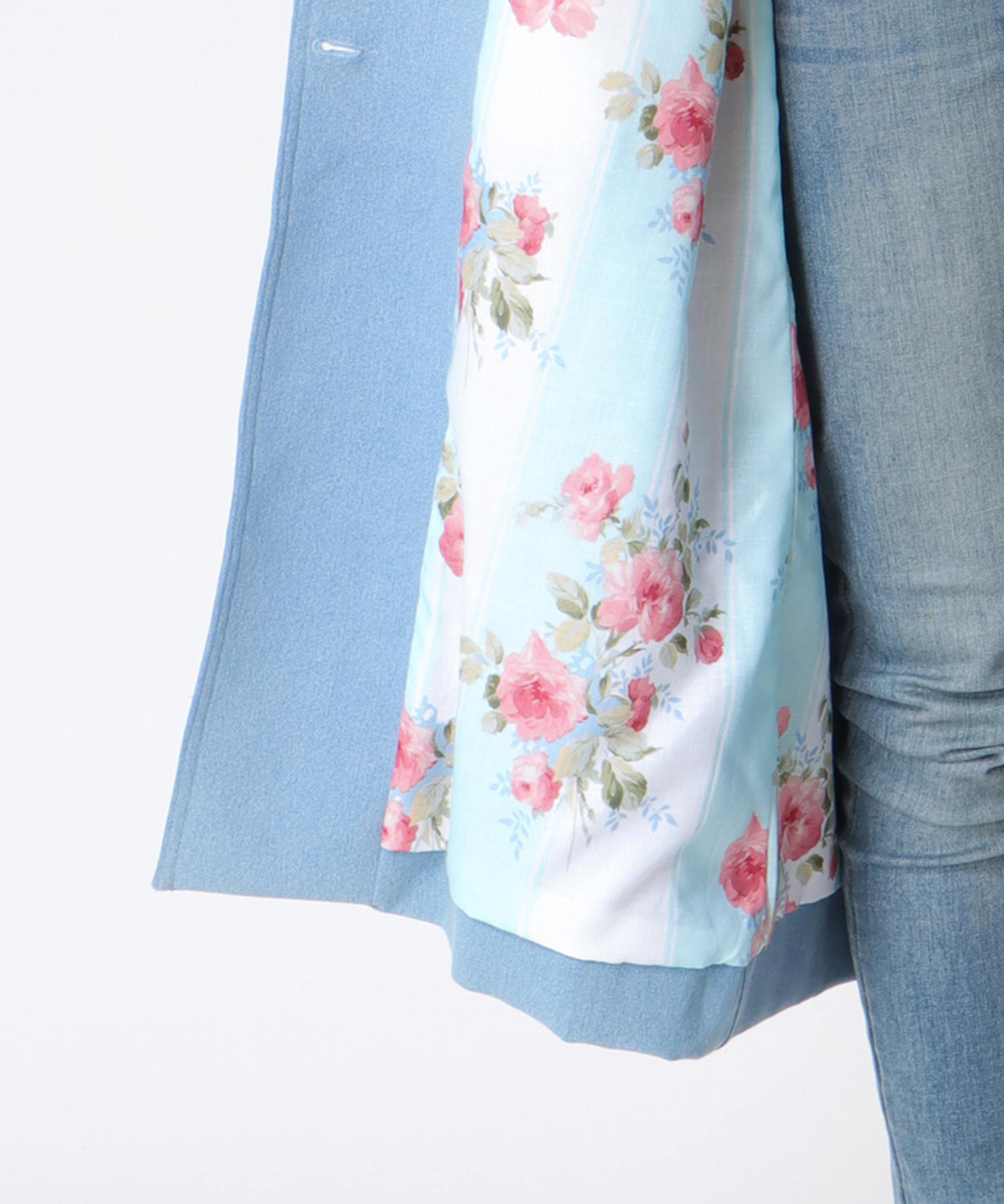 《 8/9(土)10:00～予約受付開始 》＜一部店舗・WEB限定＞【tamaoworld】Collarless embroidered coat