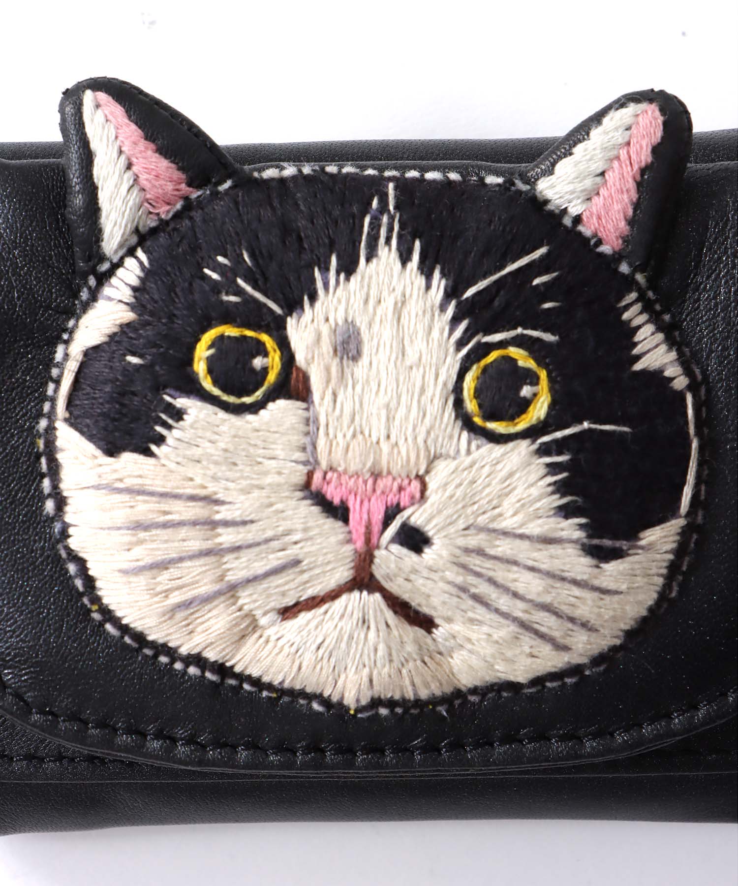 ＜一部店舗・WEB限定＞【tamaoworld】Leather mini catwallet