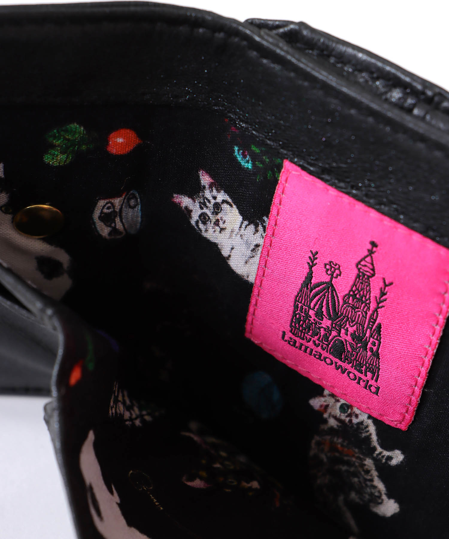 ＜一部店舗・WEB限定＞【tamaoworld】Leather mini catwallet