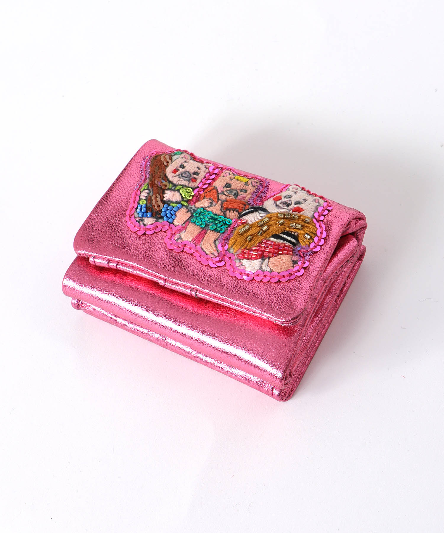 ＜一部店舗・WEB限定＞【tamaoworld】Leather mini wallet