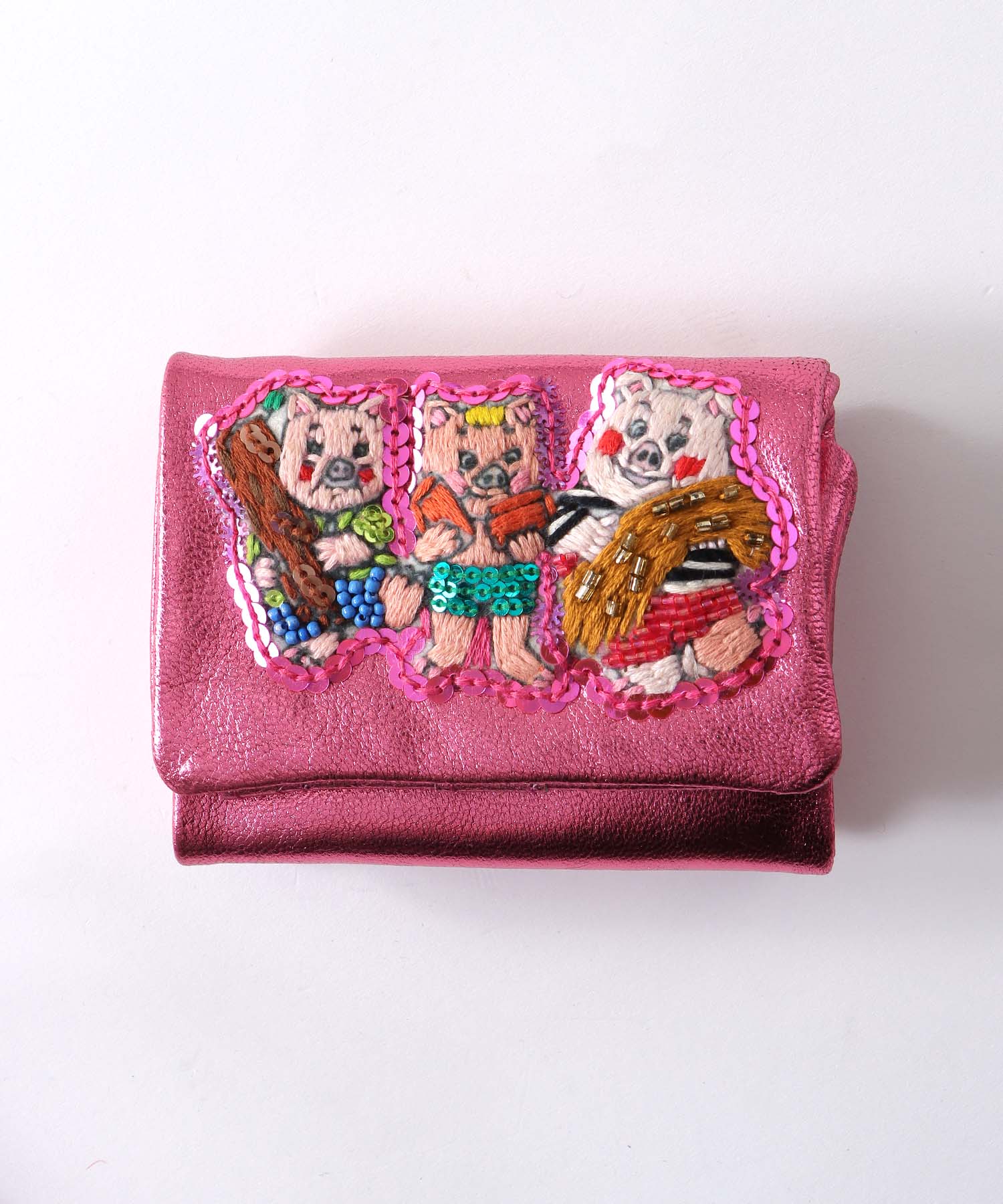 ＜一部店舗・WEB限定＞【tamaoworld】Leather mini wallet