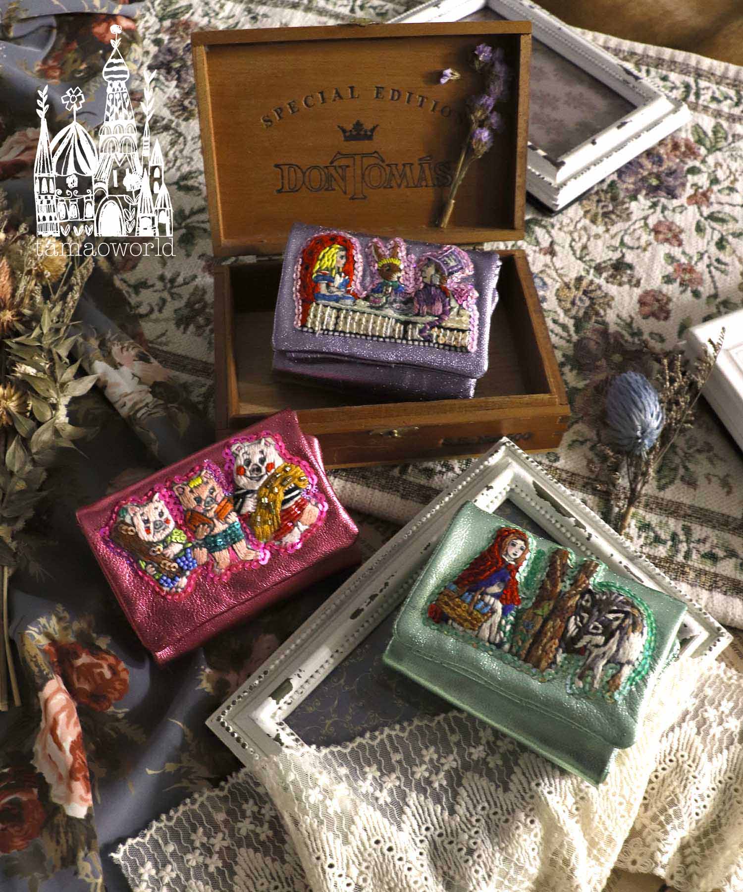 ＜一部店舗・WEB限定＞【tamaoworld】Leather mini wallet