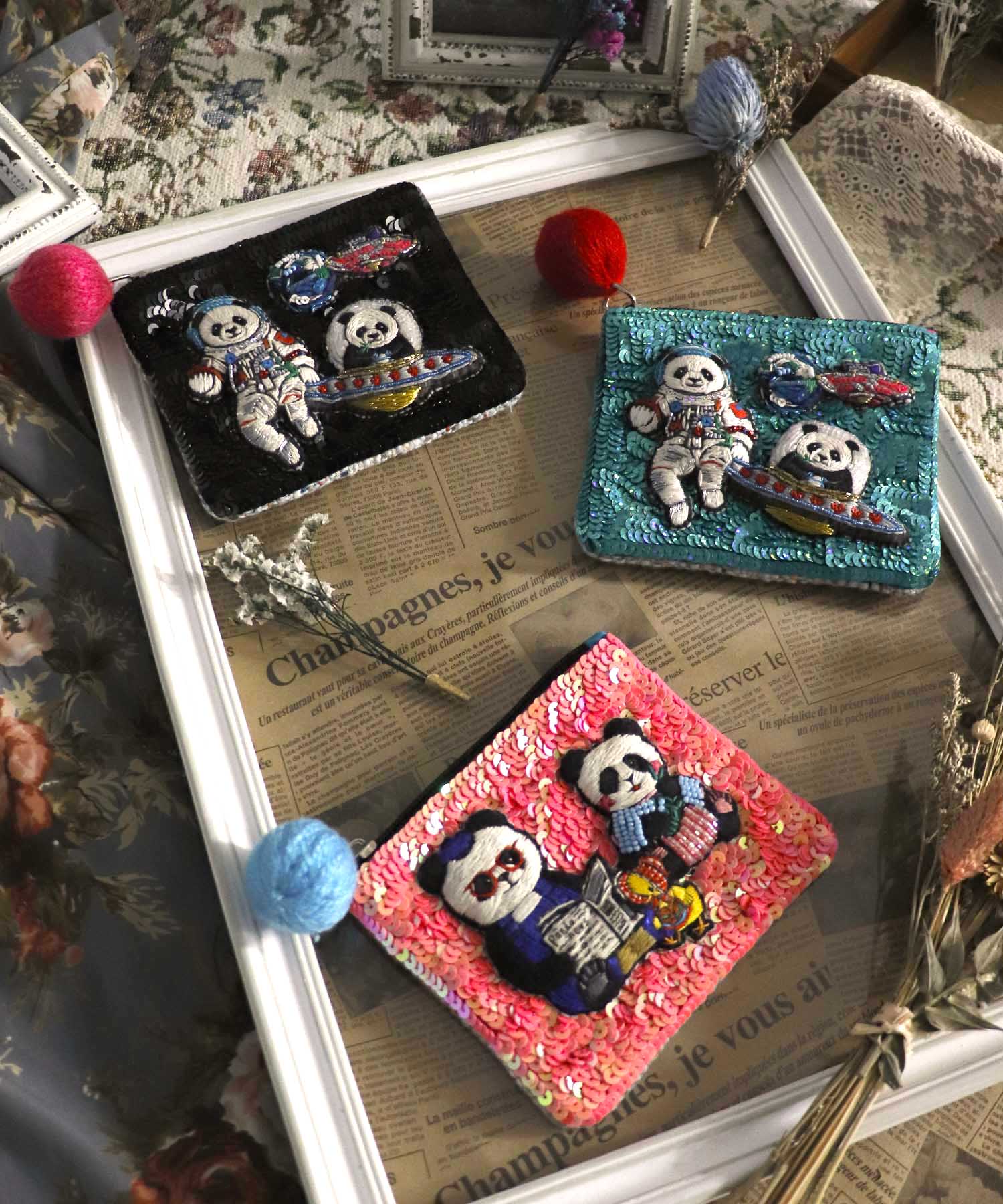 ＜一部店舗・WEB限定＞【tamaoworld】Panda parent and child