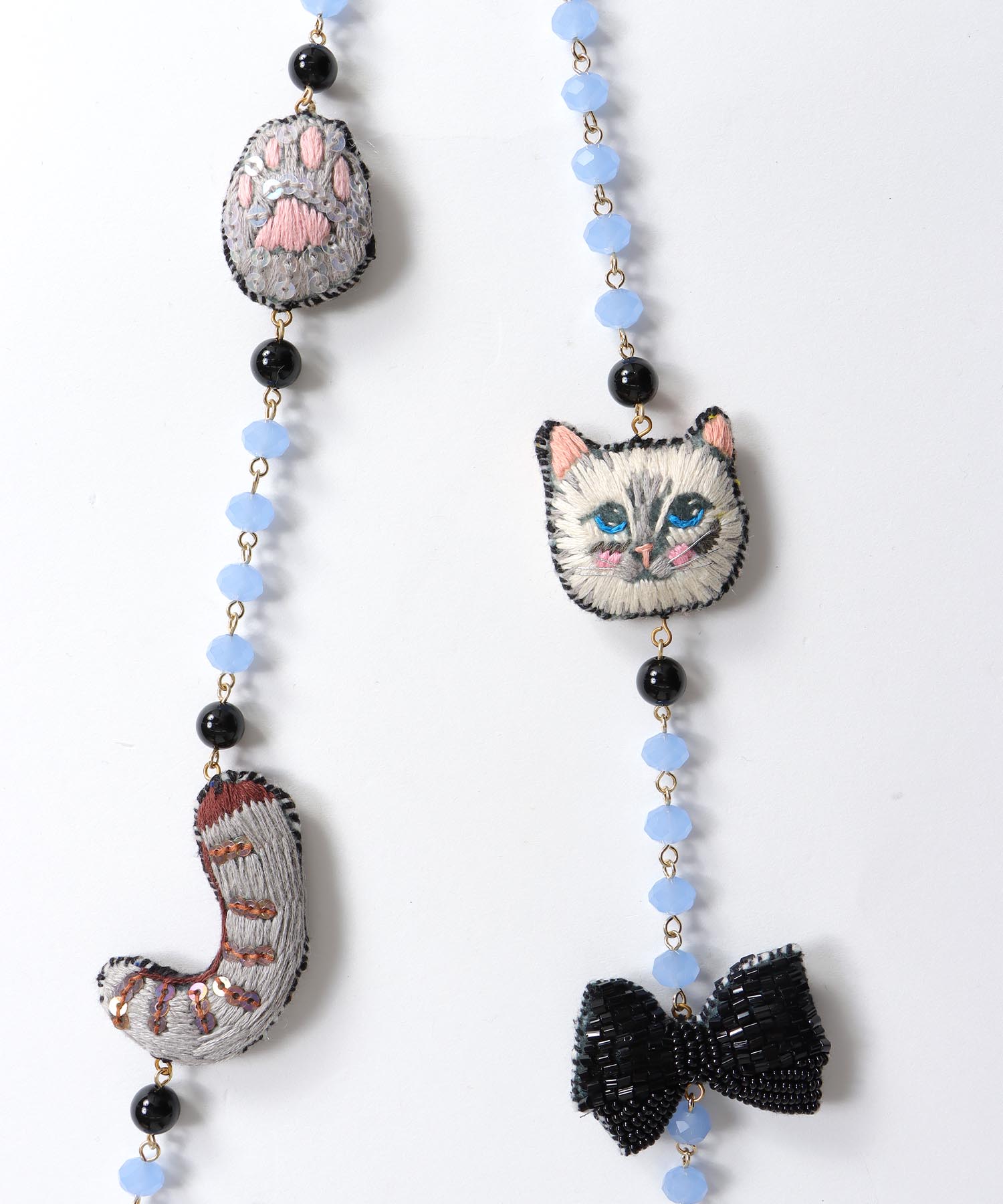 ＜一部店舗・WEB限定＞【tamaoworld】White and black ribbon