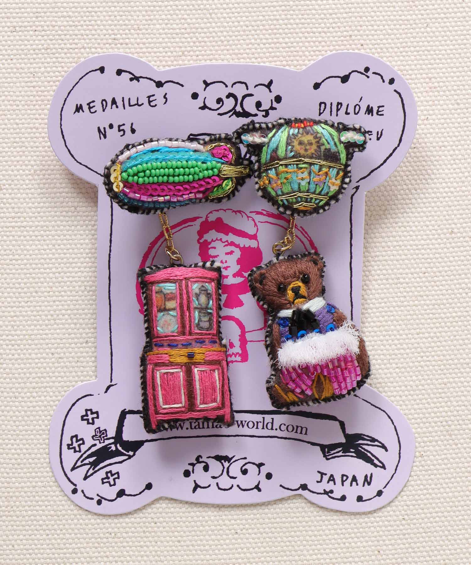 ＜一部店舗・WEB限定＞【tamaoworld】Bears and cupboards