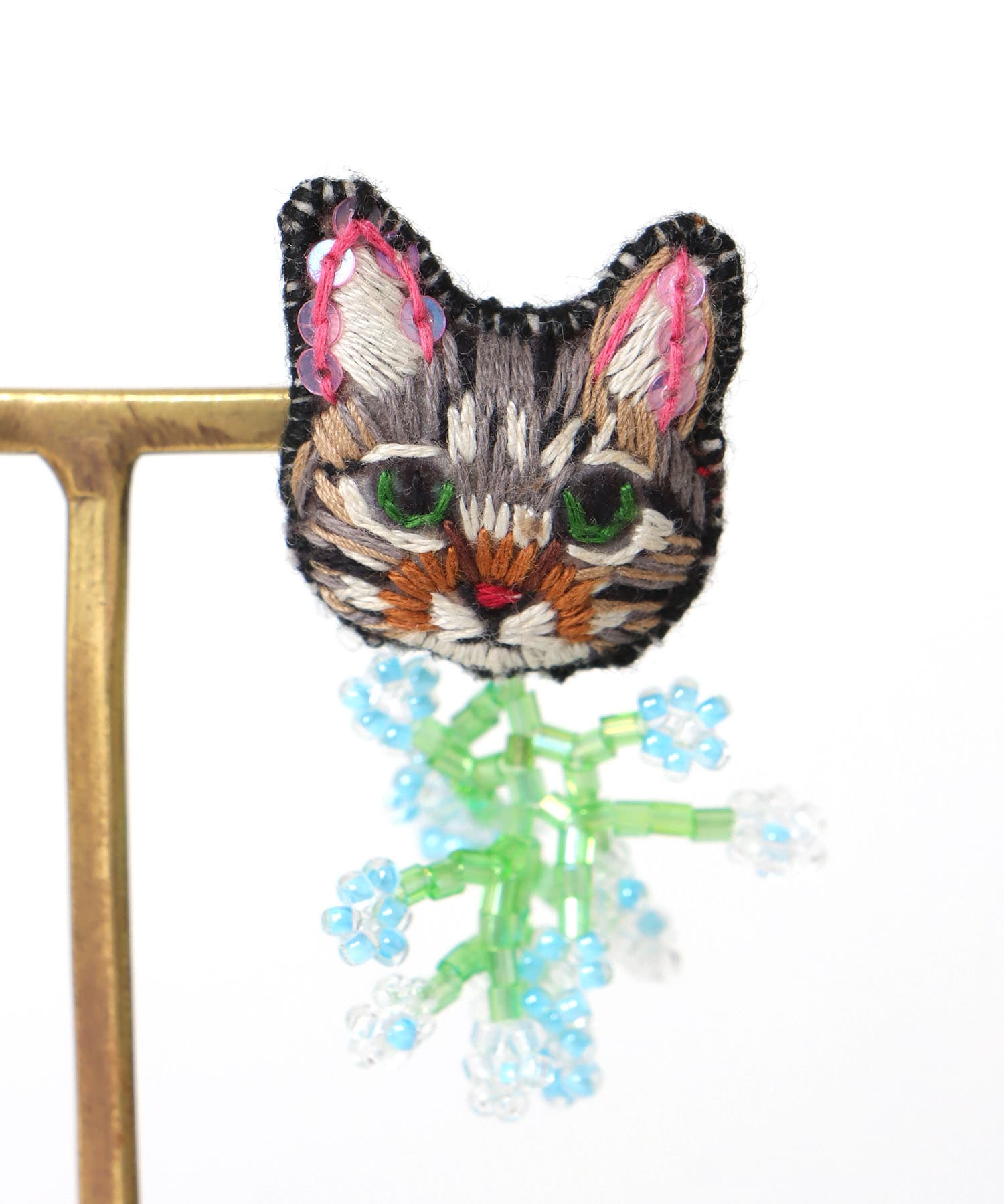 ＜一部店舗・WEB限定＞【tamaoworld】Two cats and flower