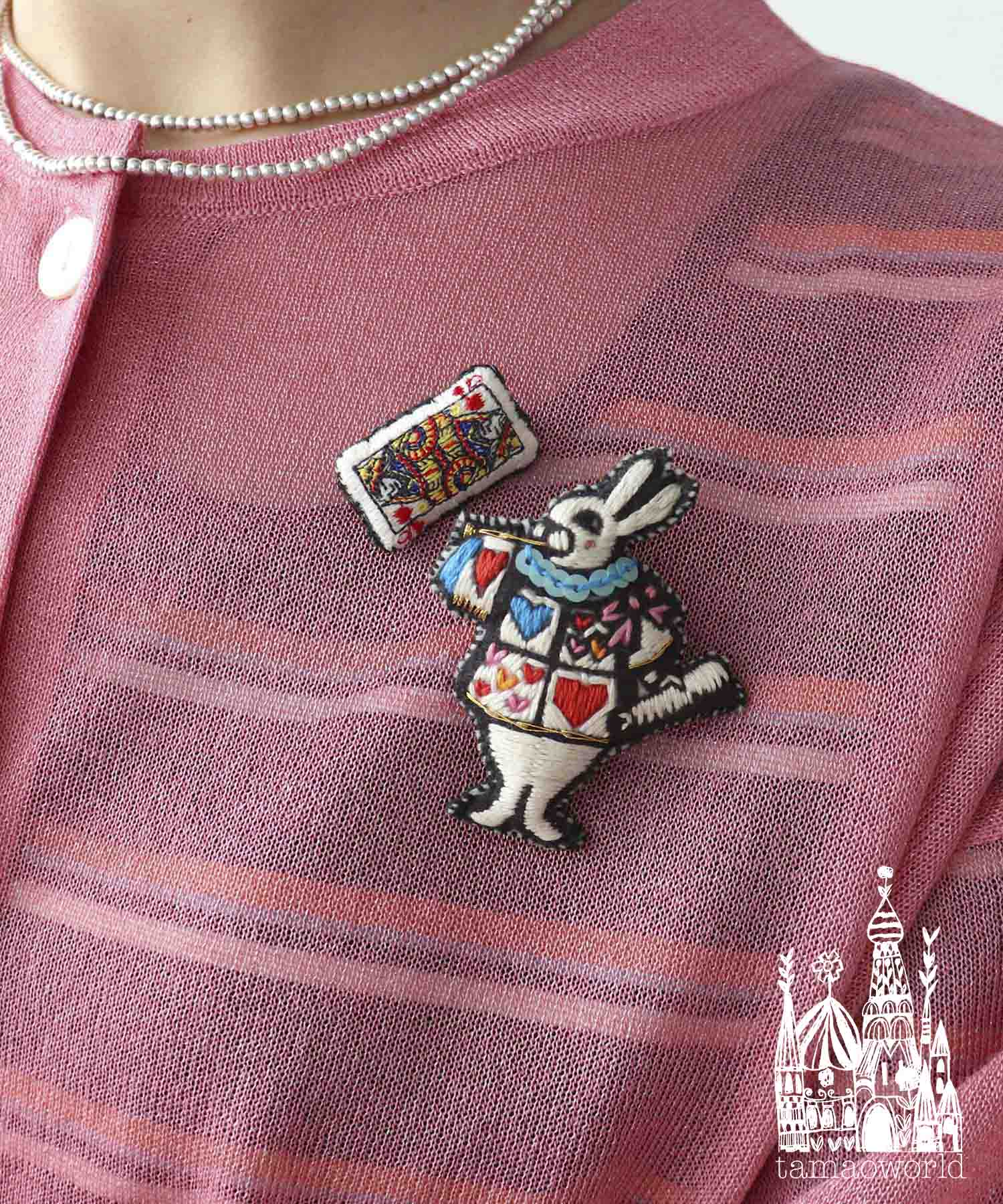＜一部店舗・WEB限定＞【tamaoworld】Rabbits and playing cards
