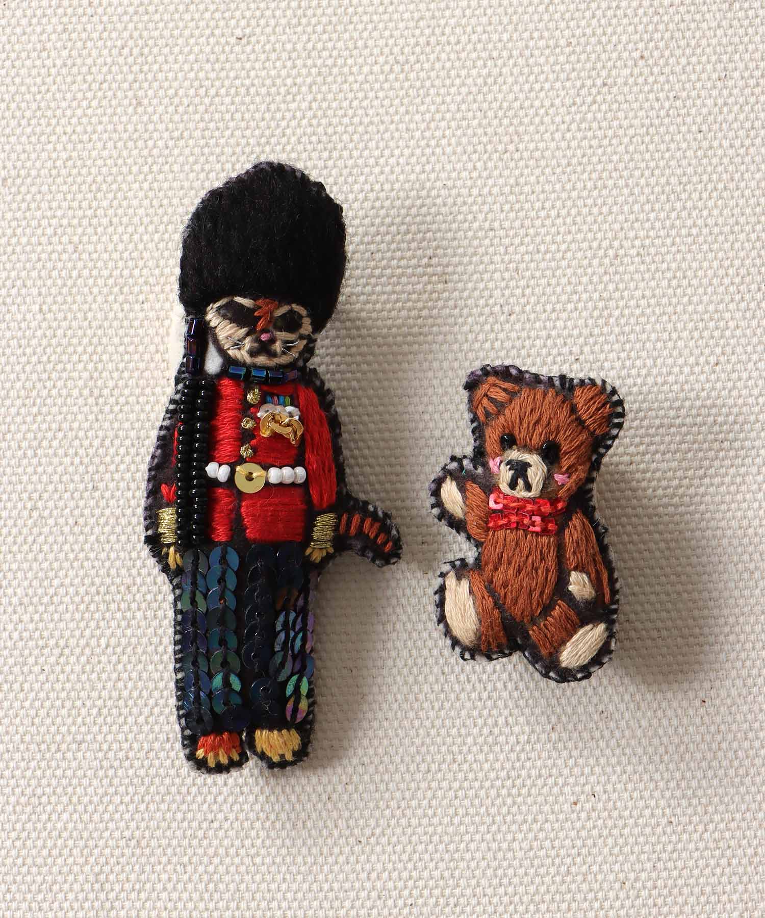 ＜一部店舗・WEB限定＞【tamaoworld】Guards cat and teddy bear