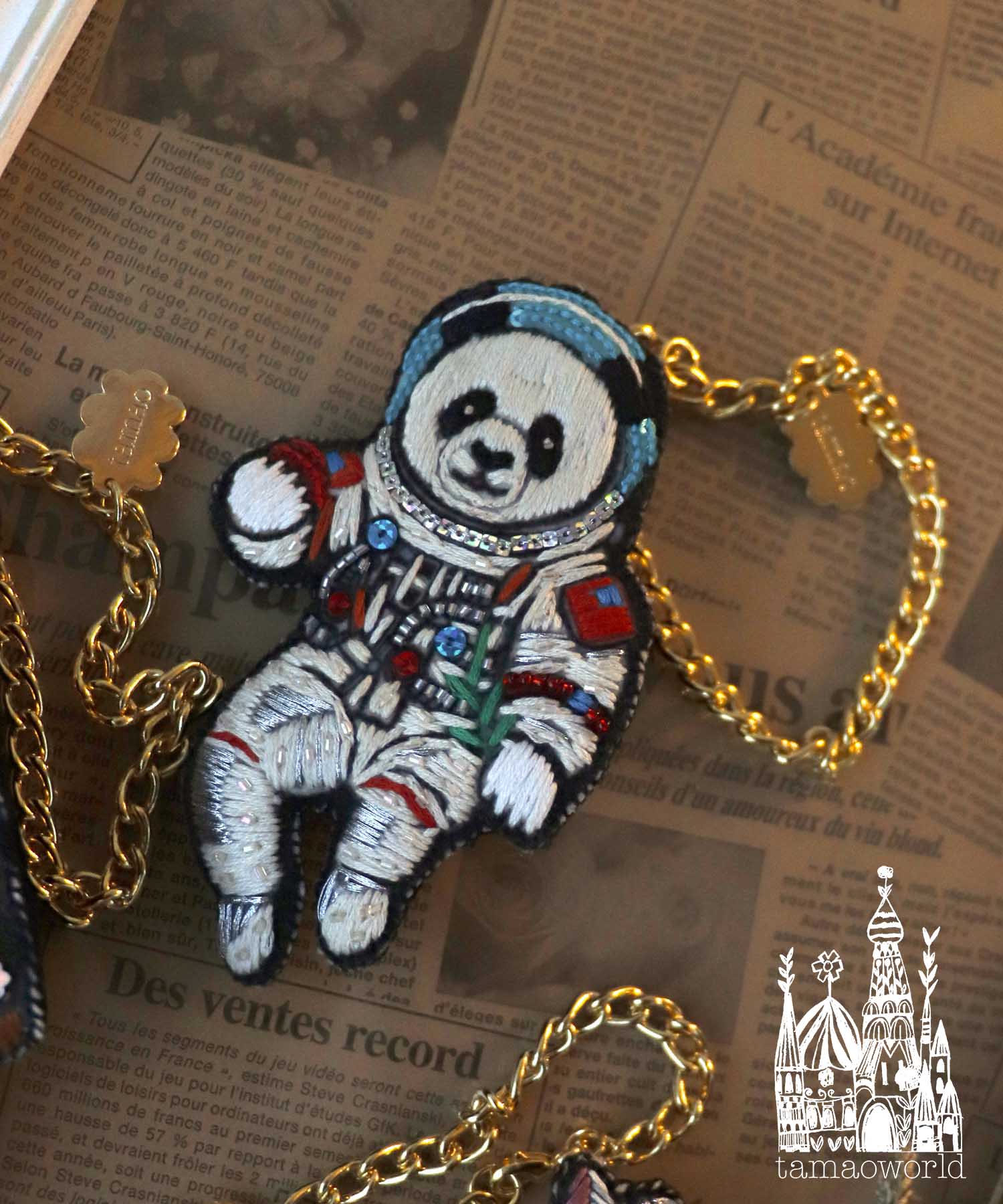 ＜一部店舗・WEB限定＞【tamaoworld】Astronaut Panda