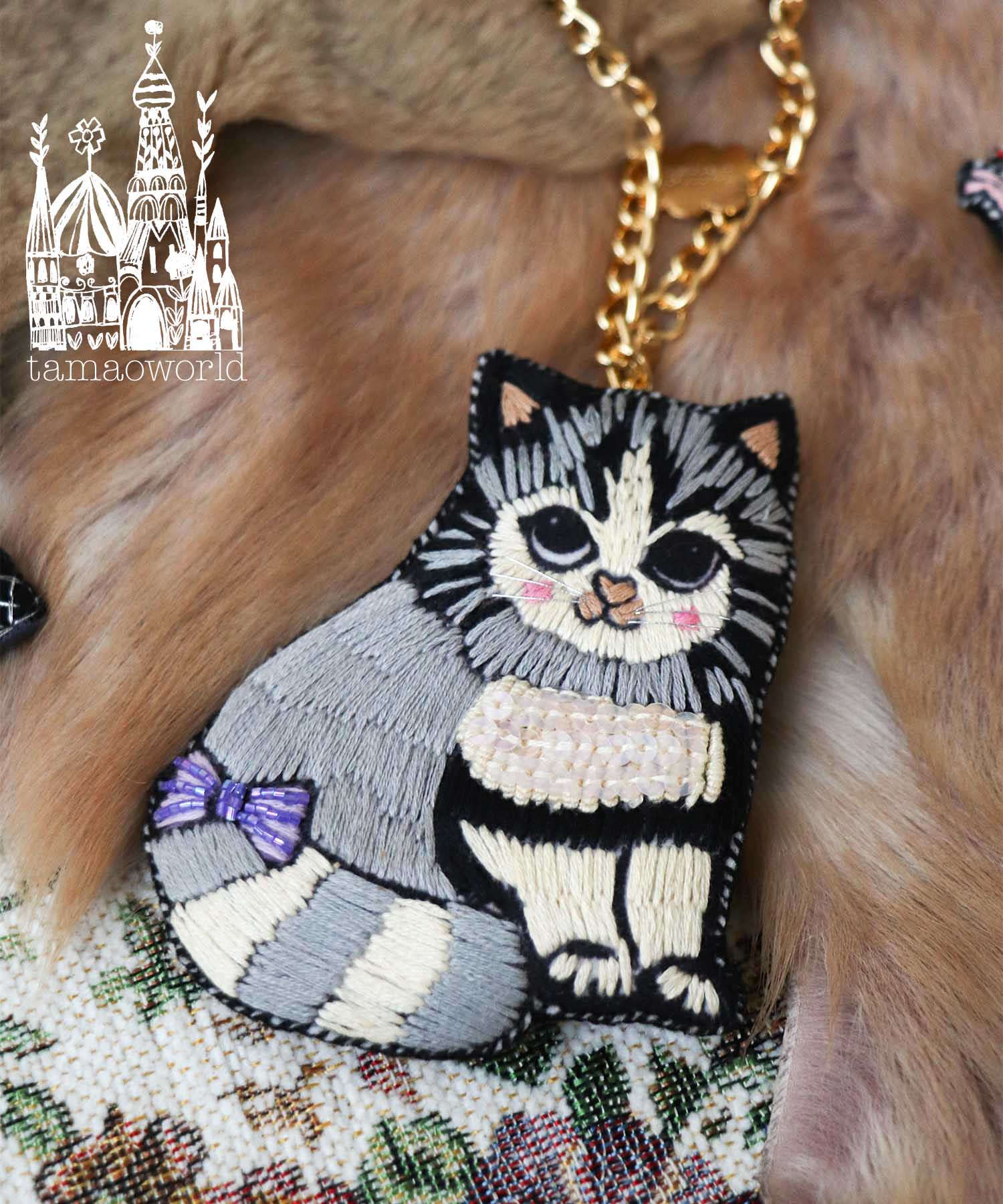 ＜一部店舗・WEB限定＞【tamaoworld】tamao Charm BroochⅡ