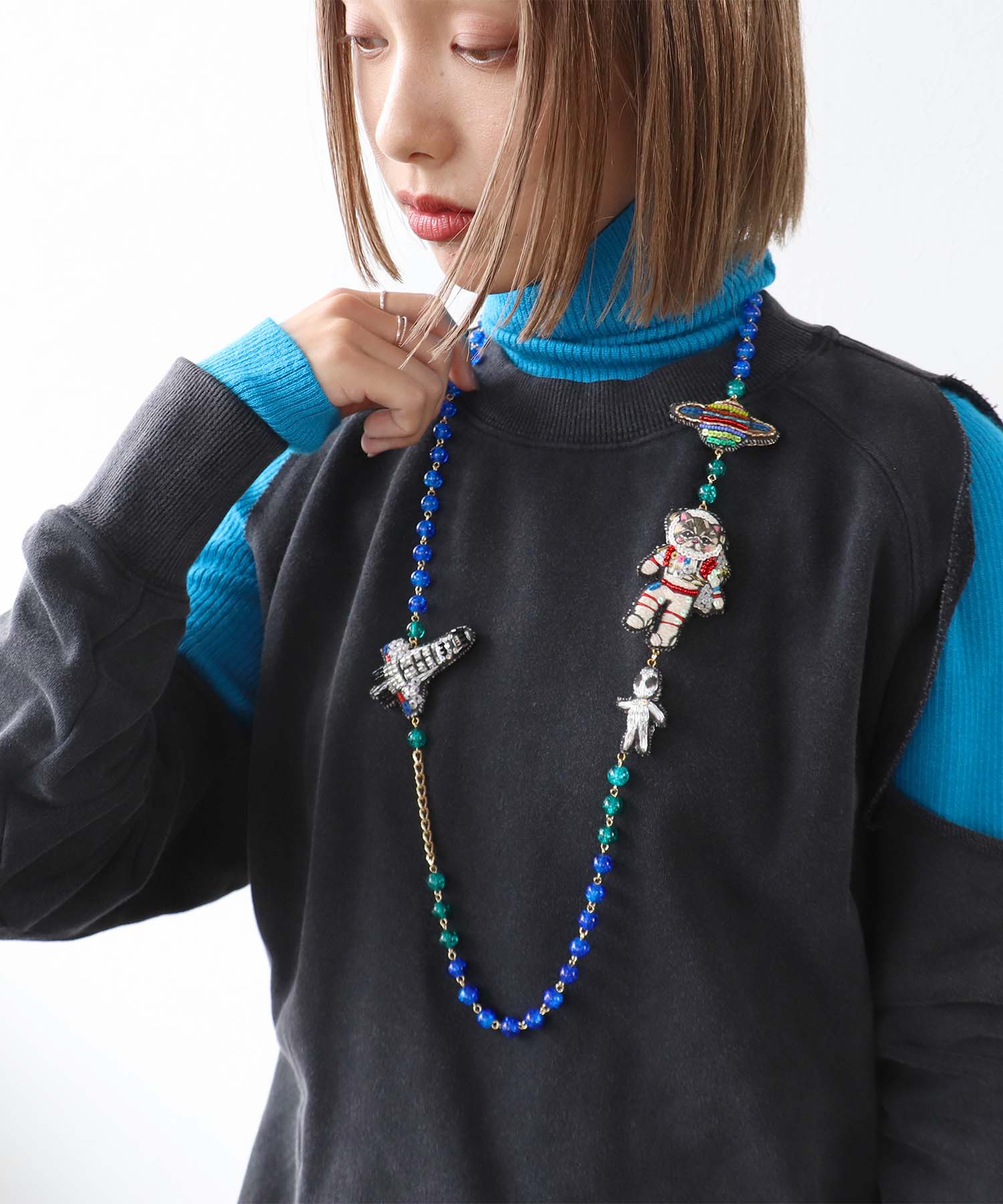 ＜一部店舗・WEB限定＞【tamaoworld】Astronaut cat and alien