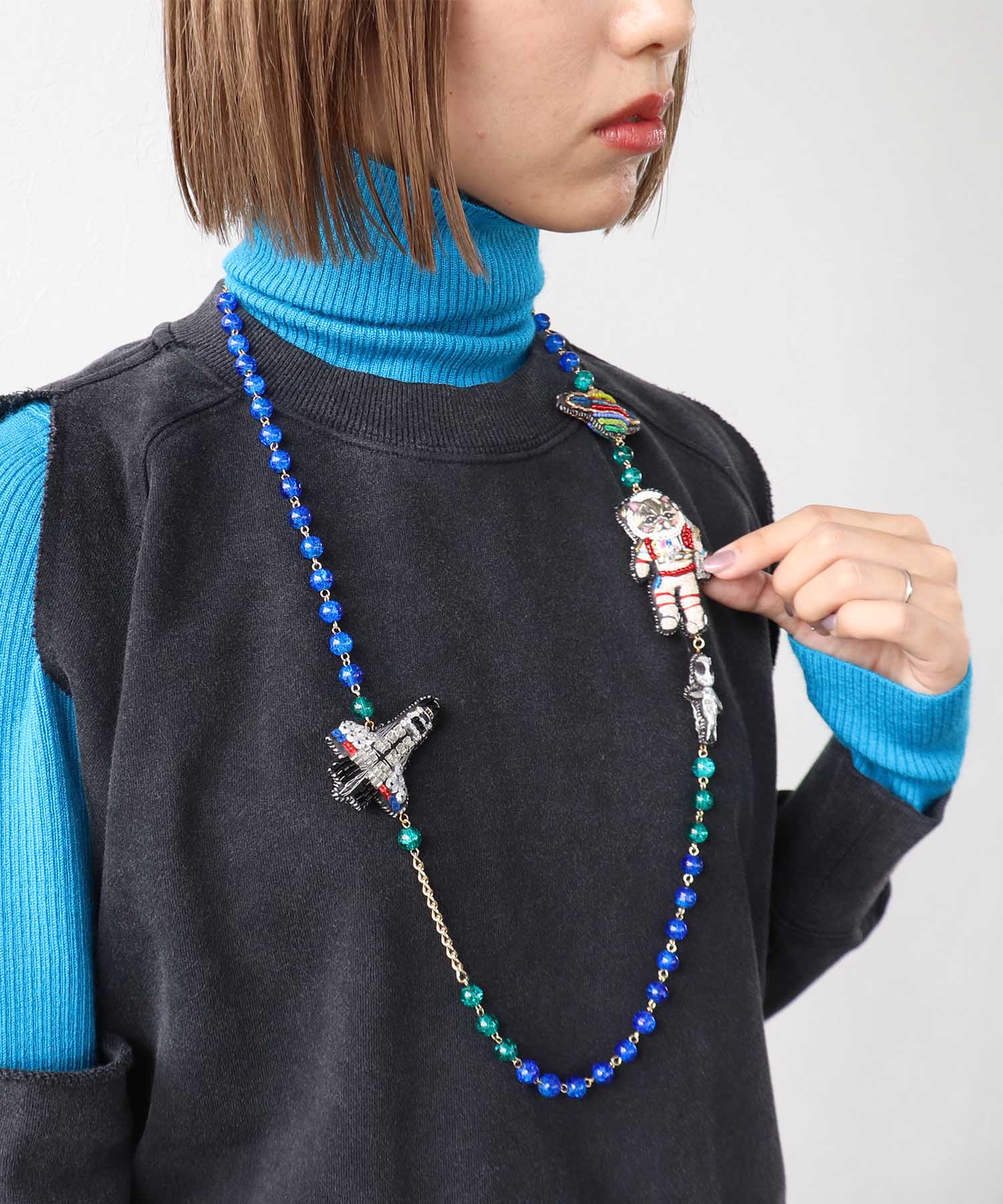 ＜一部店舗・WEB限定＞【tamaoworld】Astronaut cat and alien