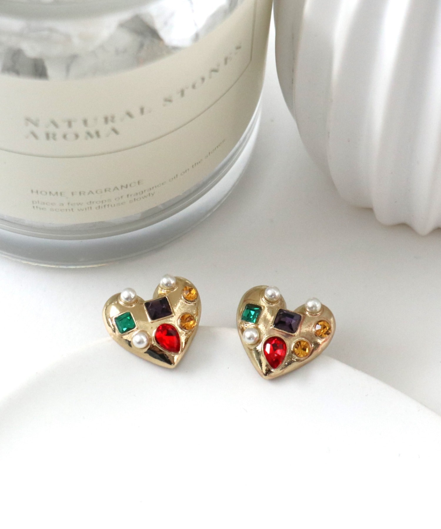 マルチビジュハートピアス
