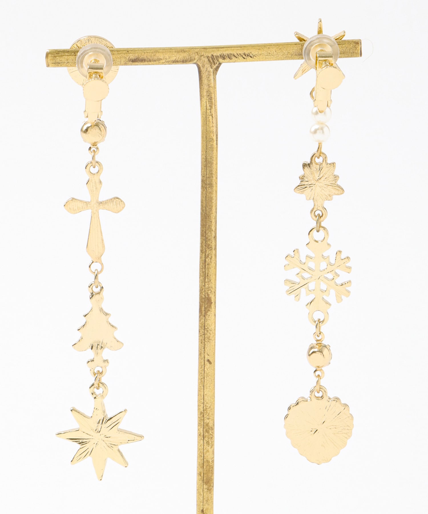 Christmasチャームイヤリング