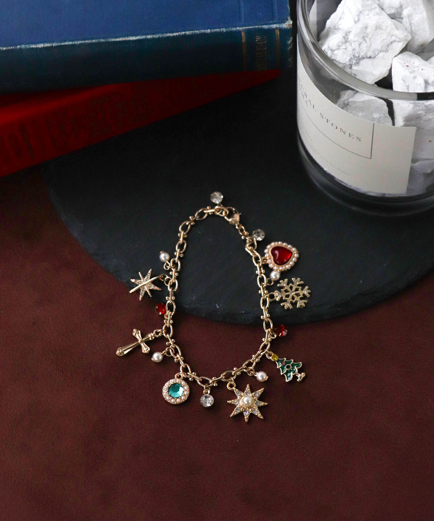 Christmasチャームブレスレット