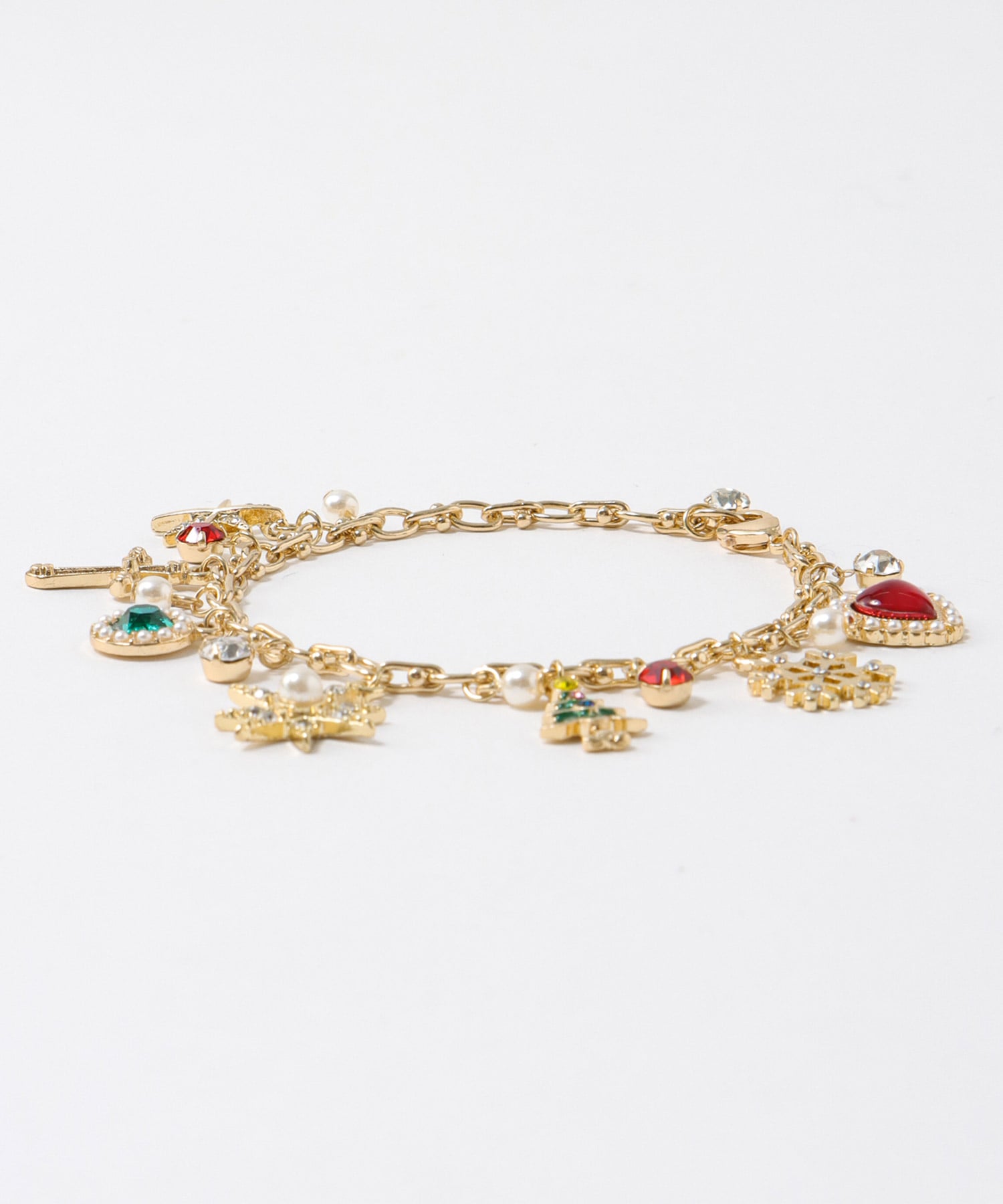 Christmasチャームブレスレット