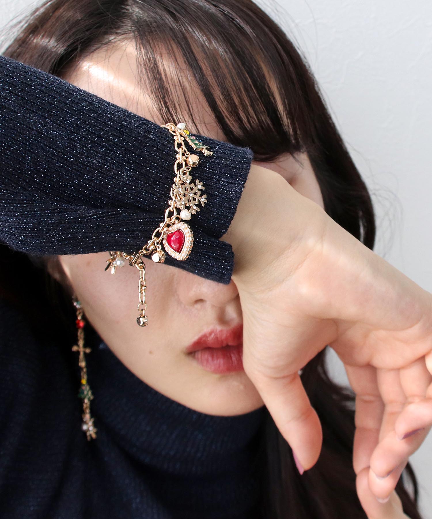 Christmasチャームブレスレット