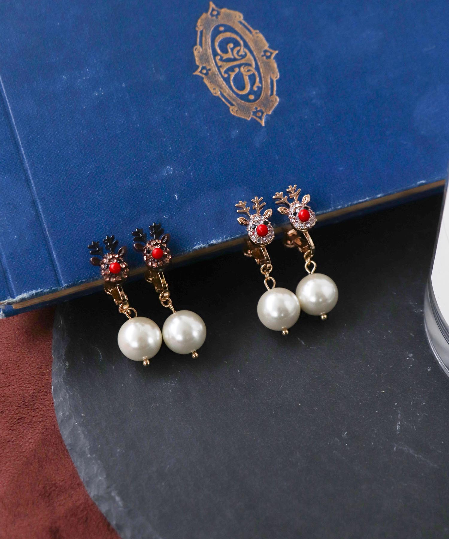 トナカイイヤリング