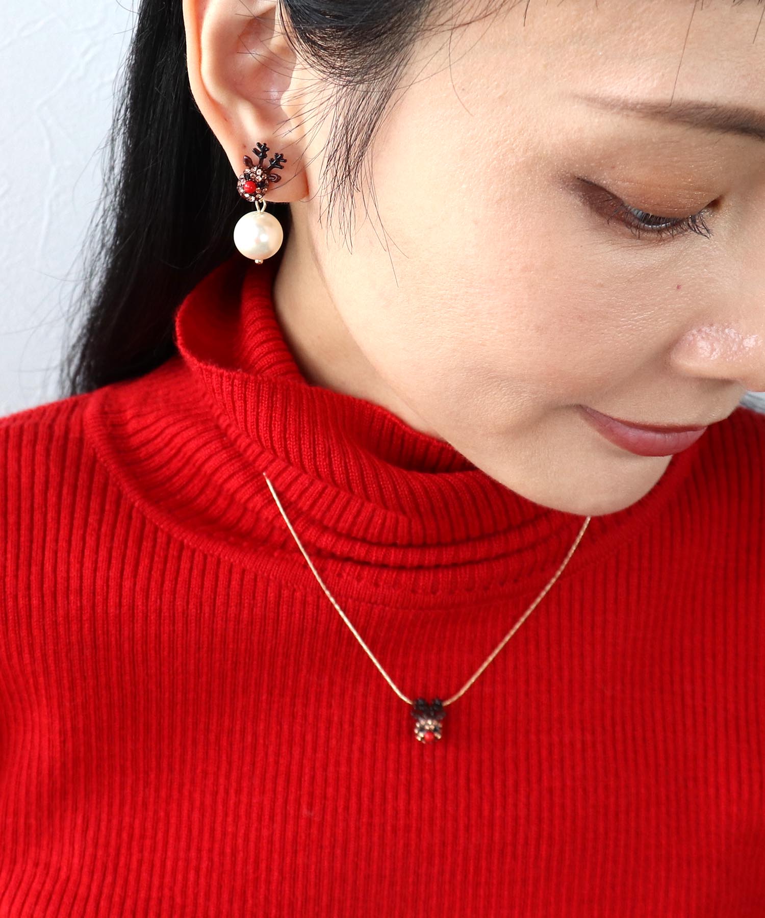 トナカイネックレス