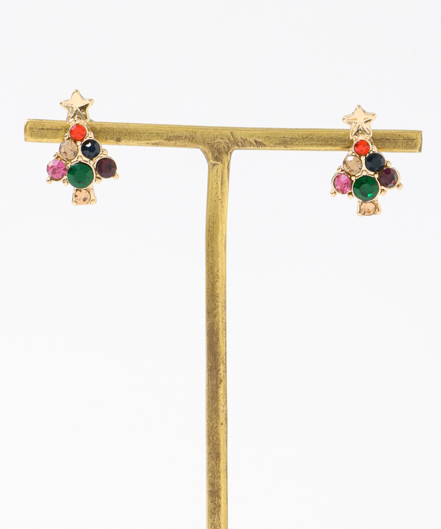 クリスマスアシメピアス