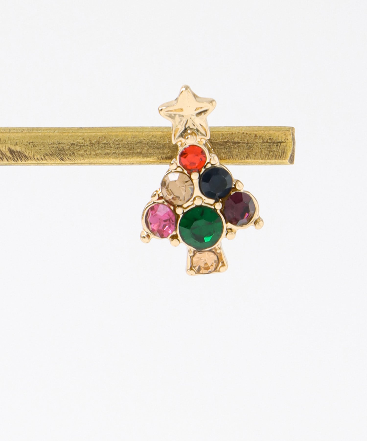 クリスマスアシメピアス