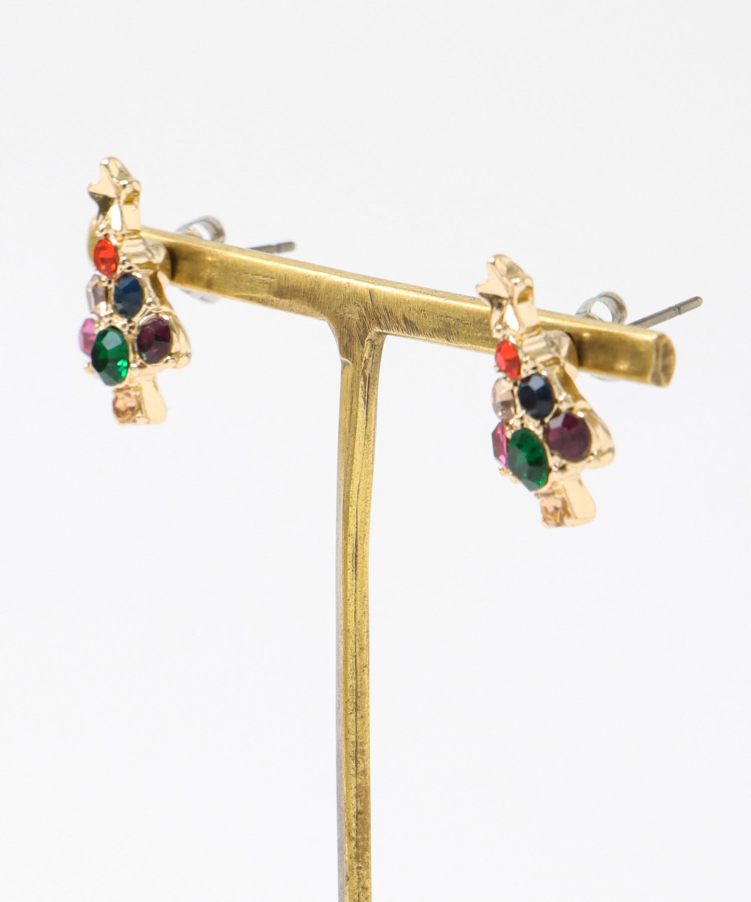 クリスマスアシメピアス