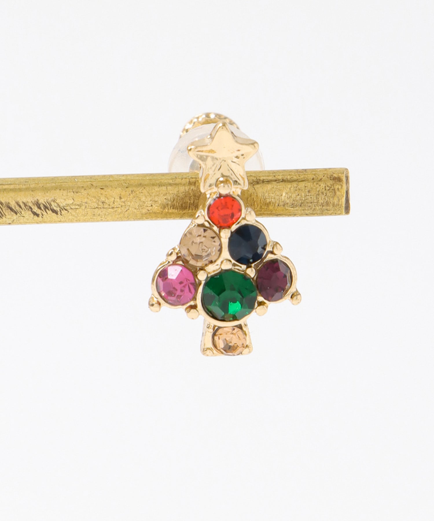 クリスマスアシメイヤリング