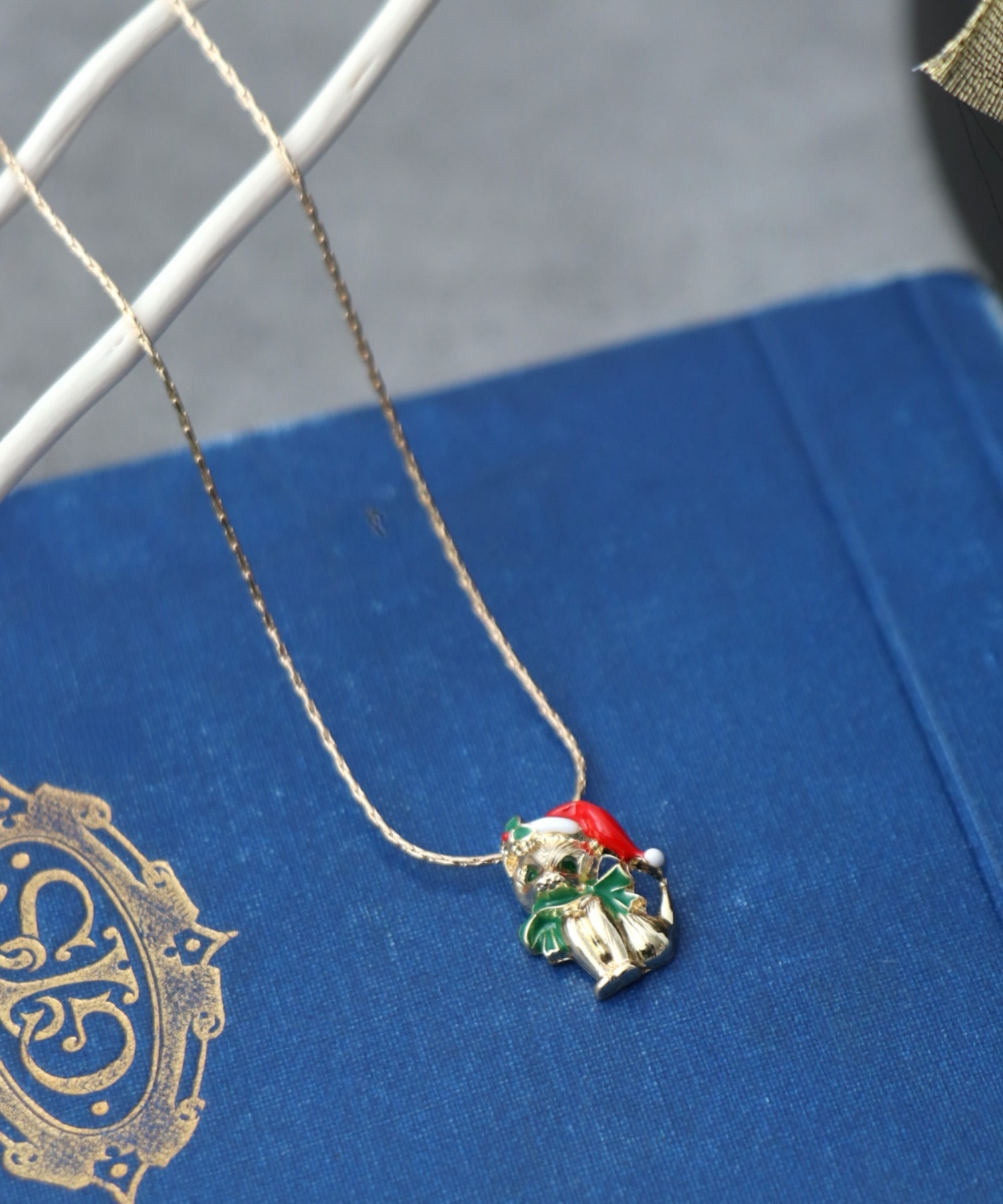 Christmas Catネックレス