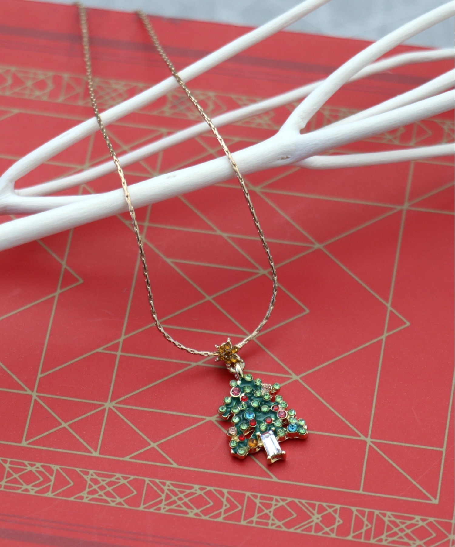Christmas treeネックレス