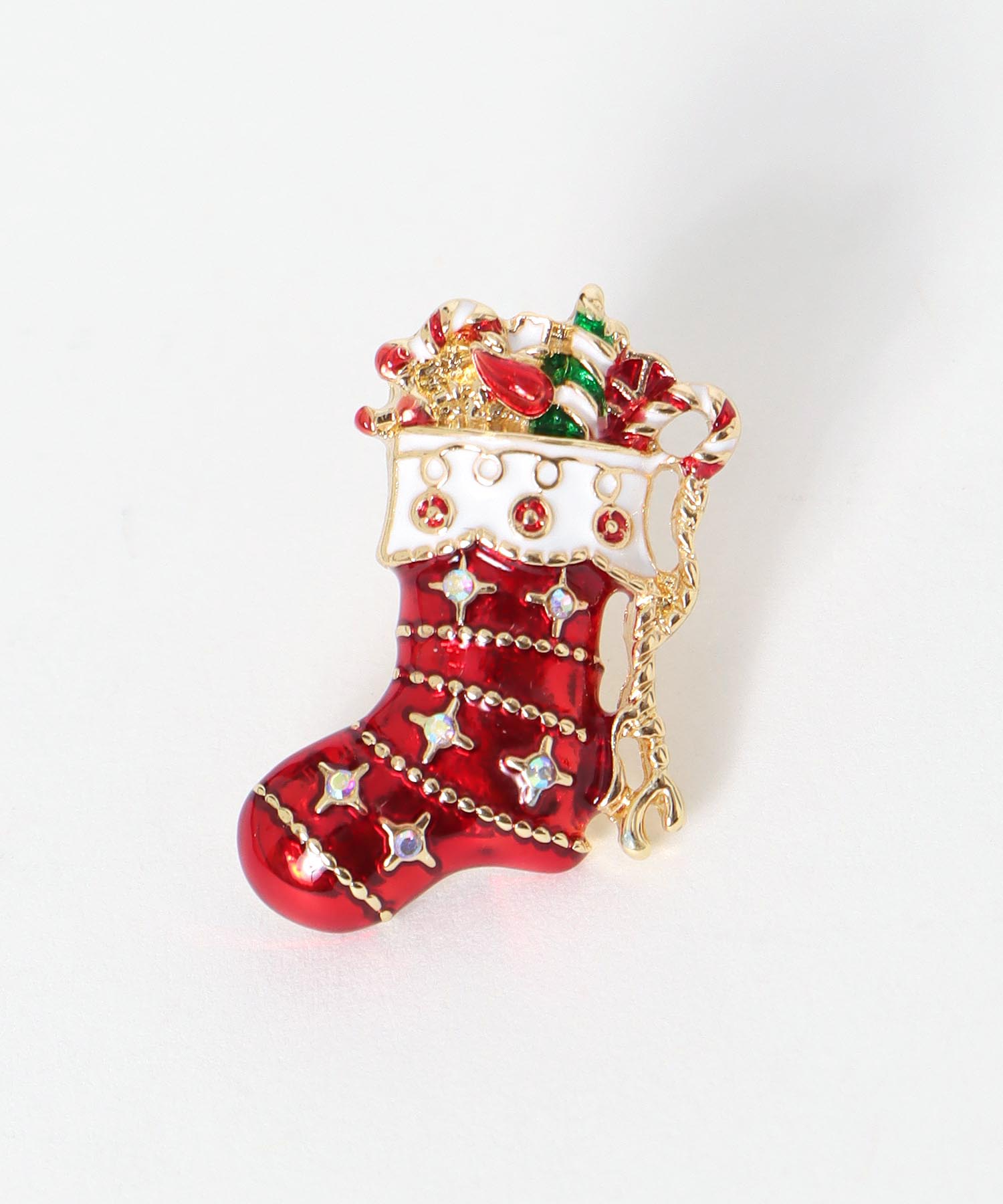 Christmas bootsタックピン