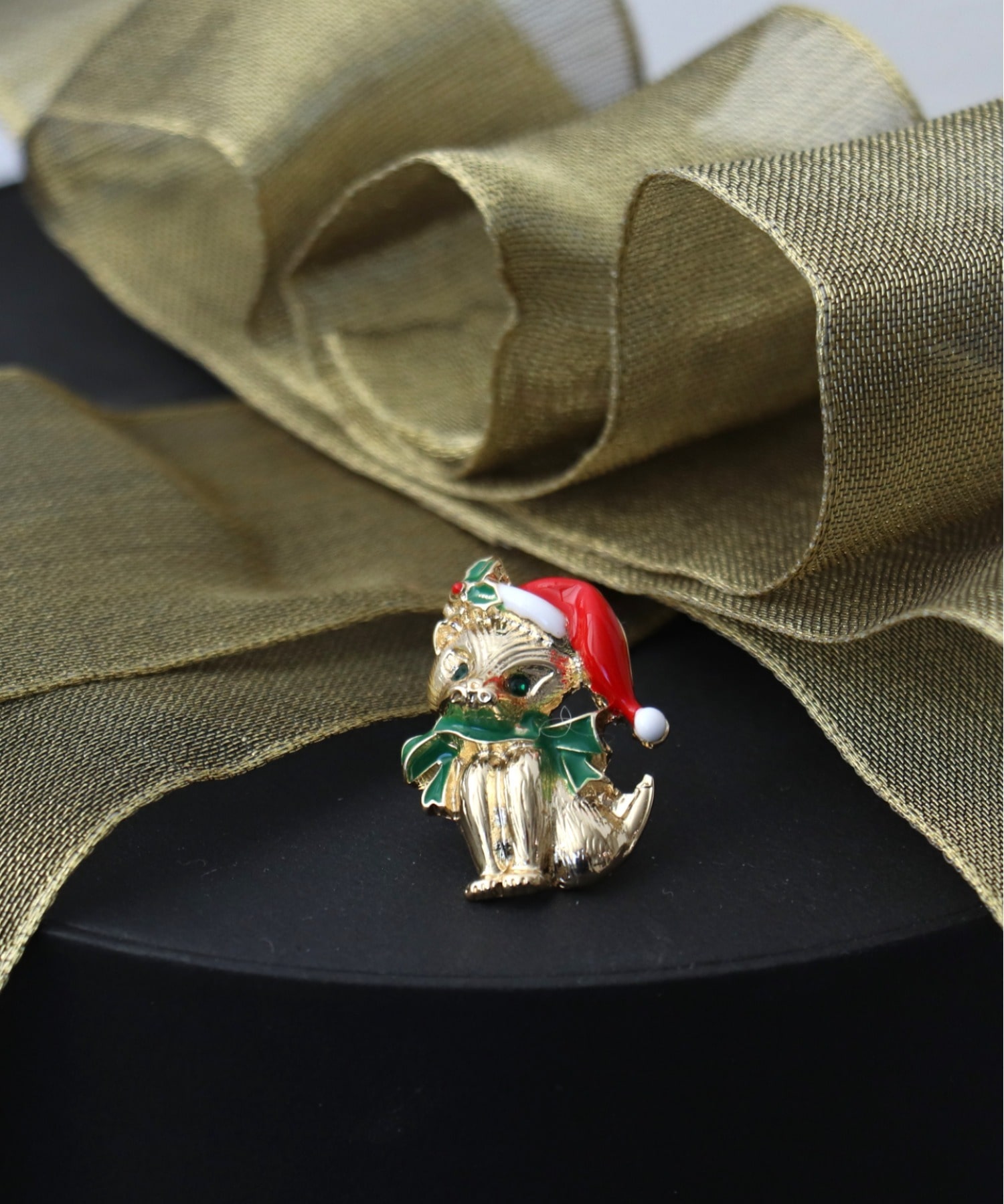 Christmas Catタックピン