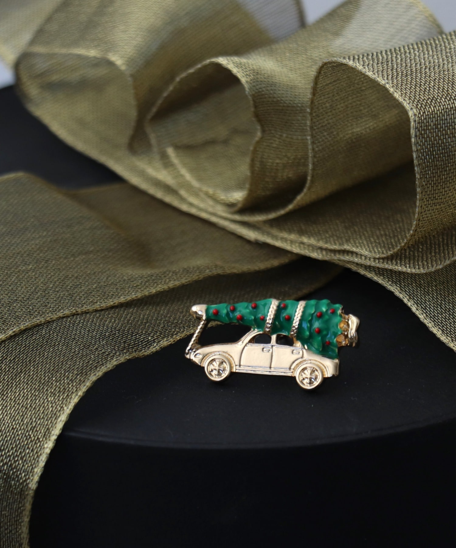 Christmas tree carタックピン