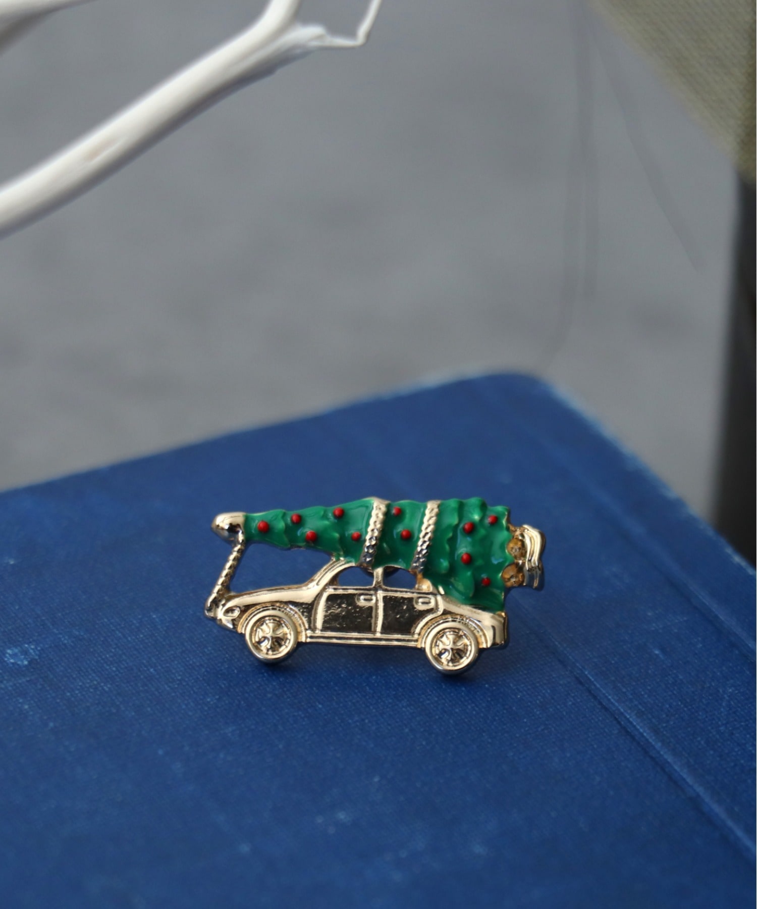Christmas tree carタックピン