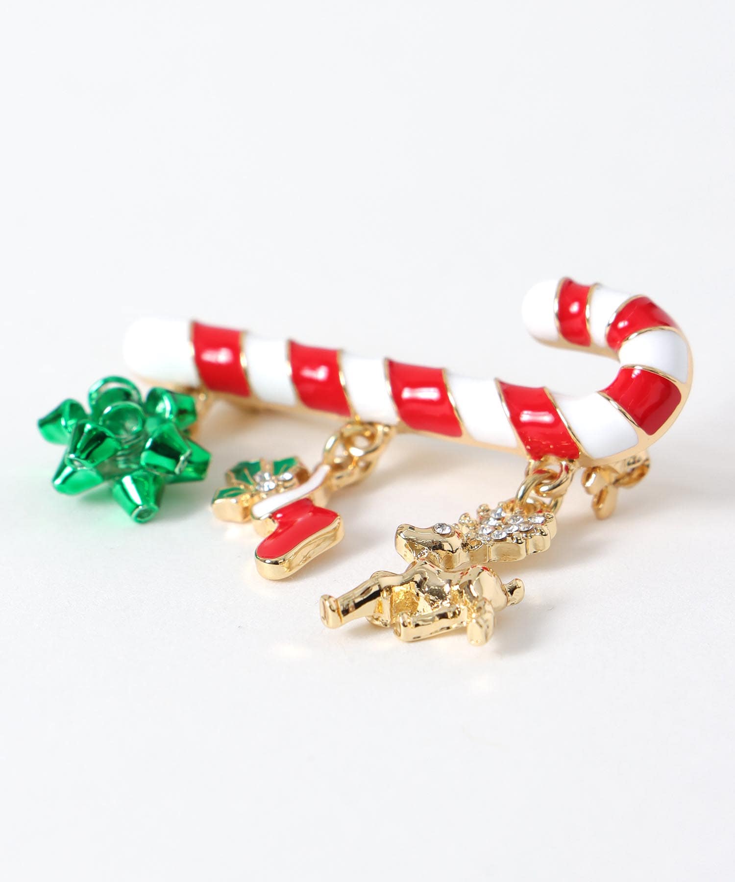 Christmas Stick Charmブローチ
