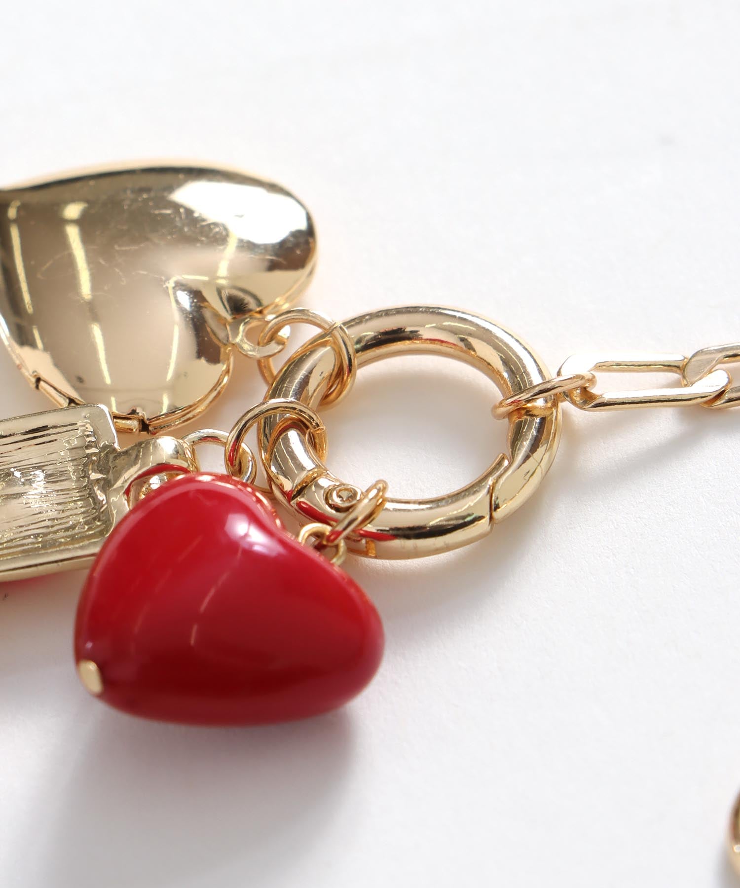 クロス×ハートネックレス