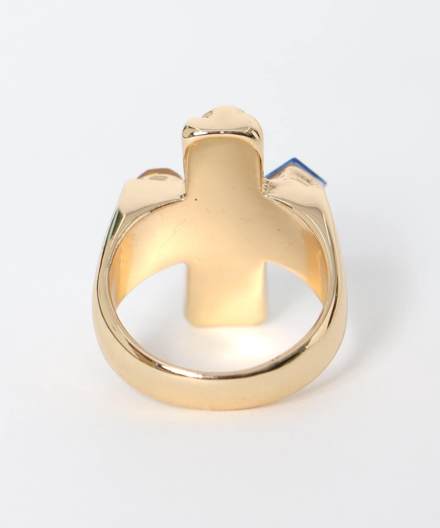 マルチストーンクロスリング#13