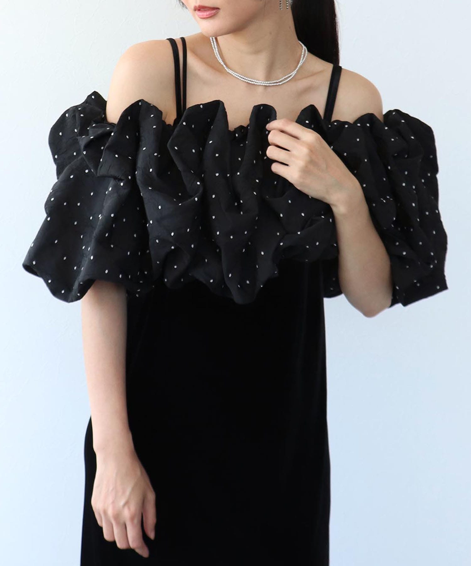 cloud-like baloon tops