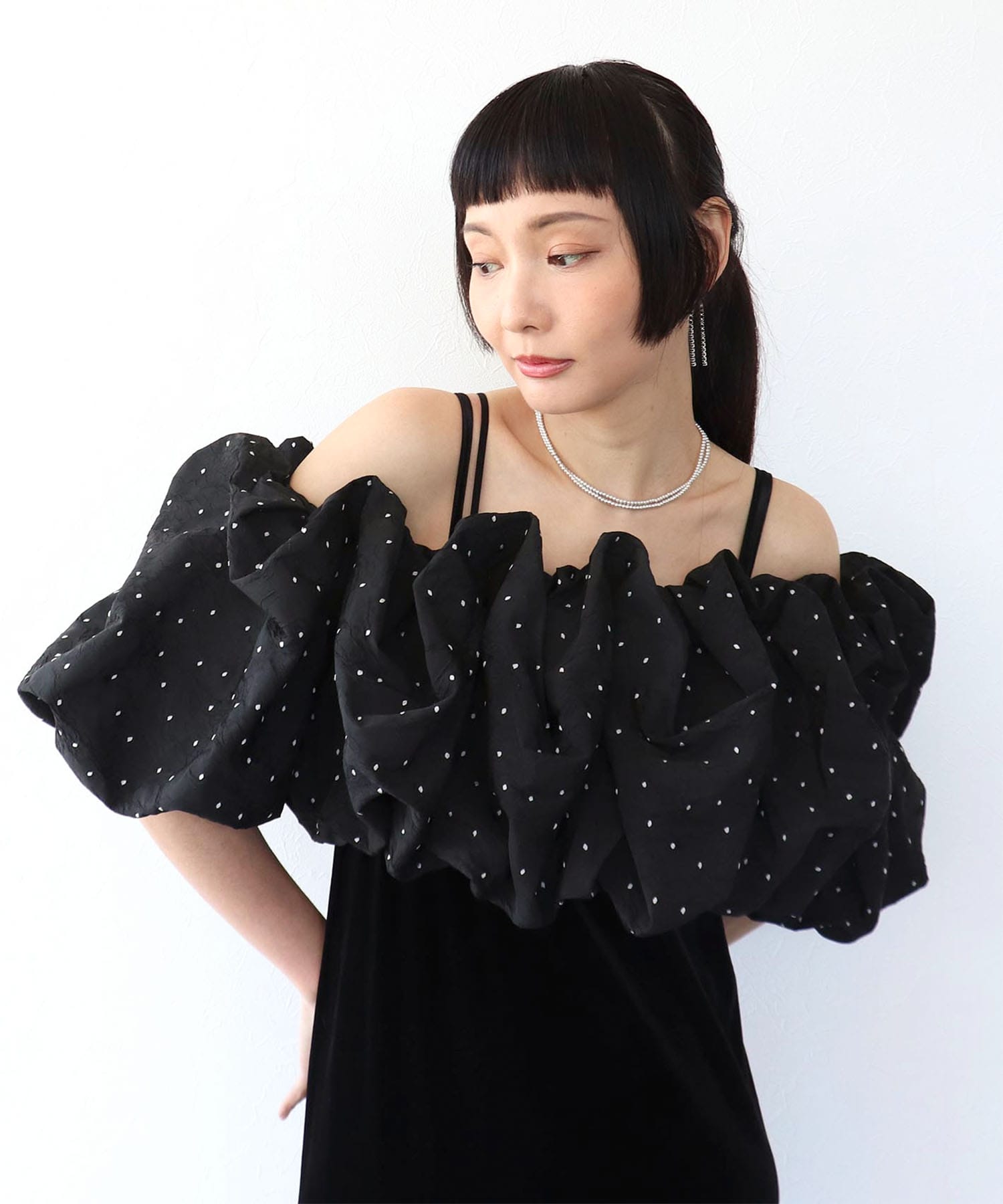 cloud-like baloon tops