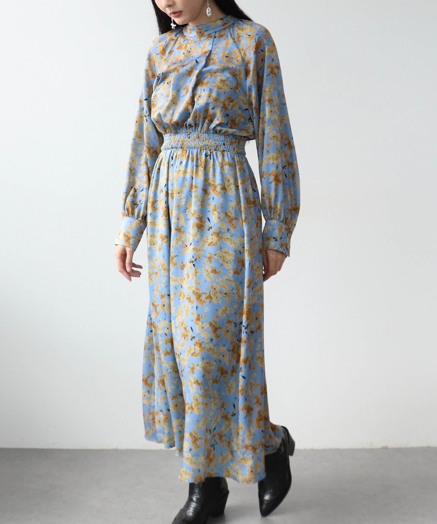 2way花柄ワンピース