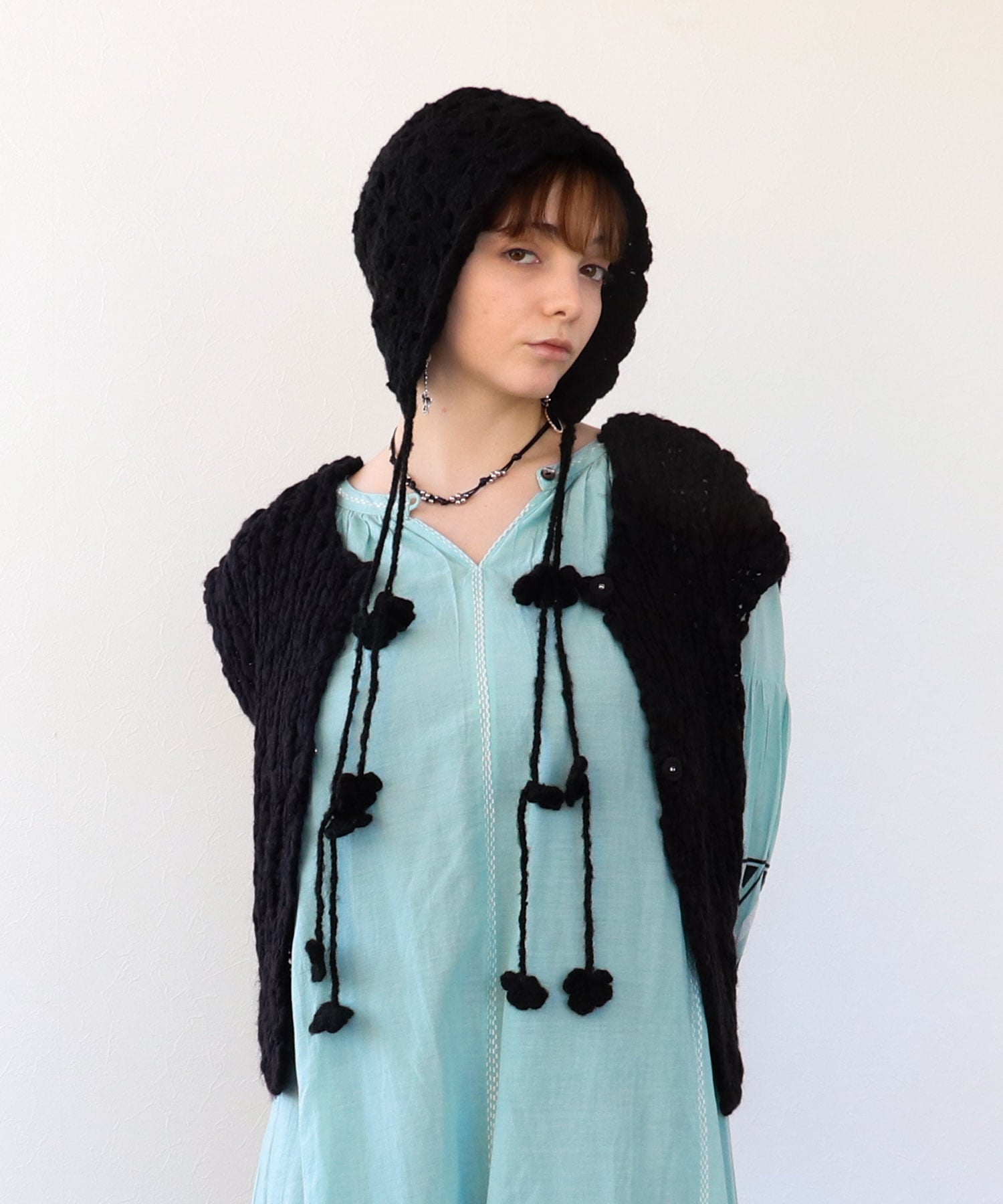 《WEB先行発売》ハンドニットベスト