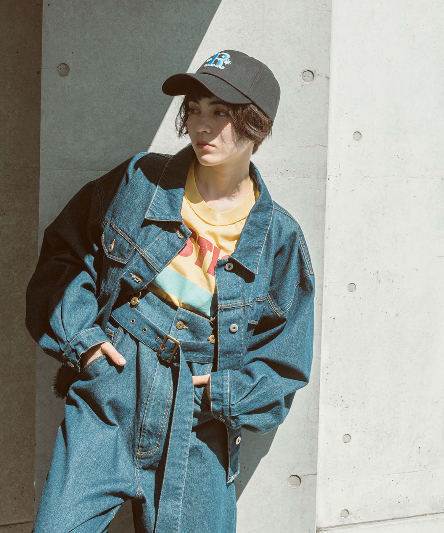 FRINGE DENIM JACKET
