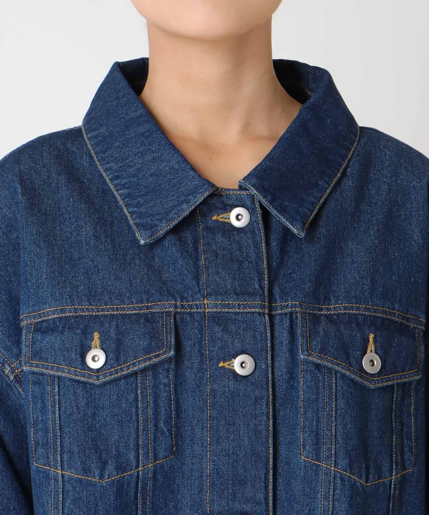 FRINGE DENIM JACKET