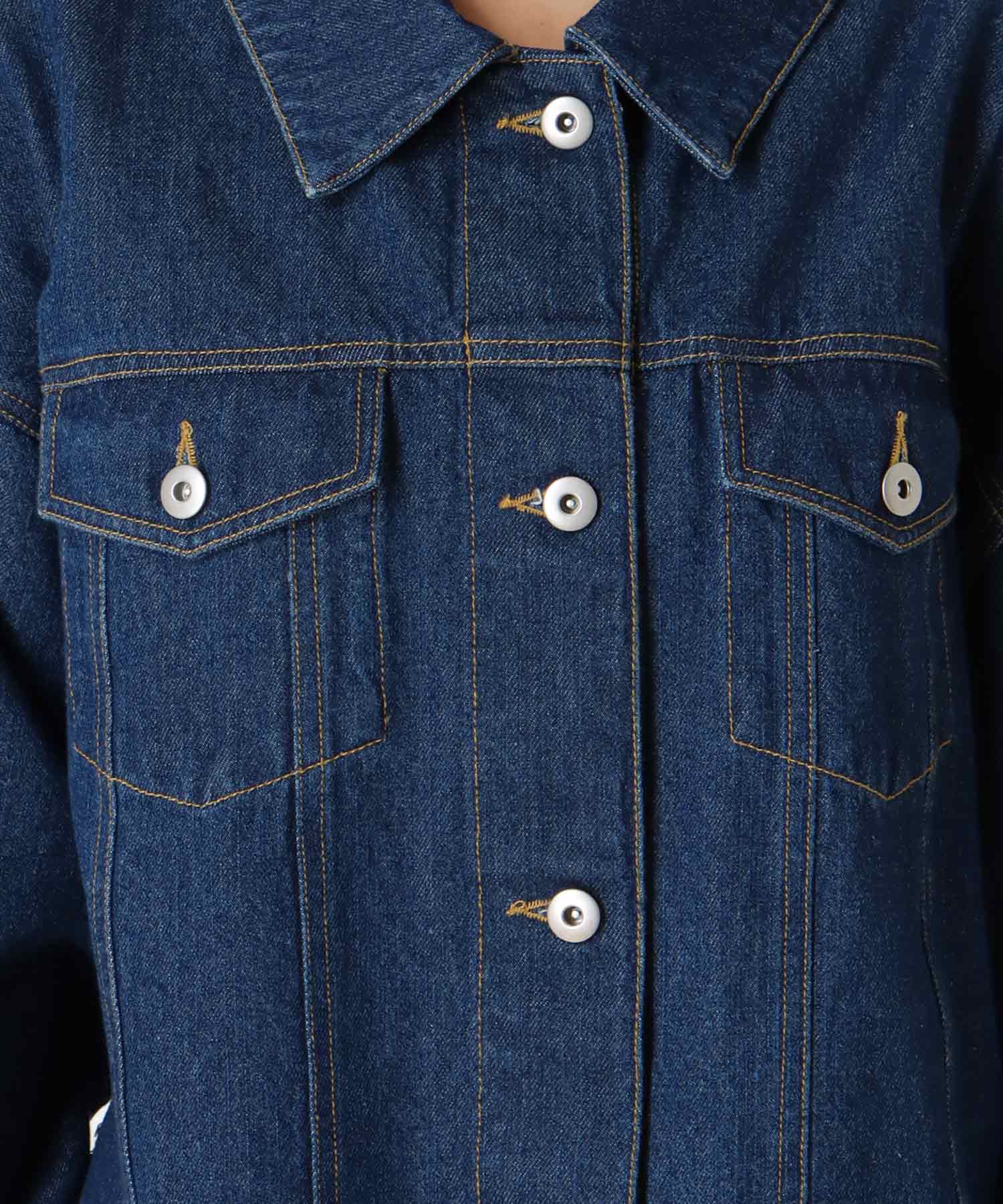 FRINGE DENIM JACKET