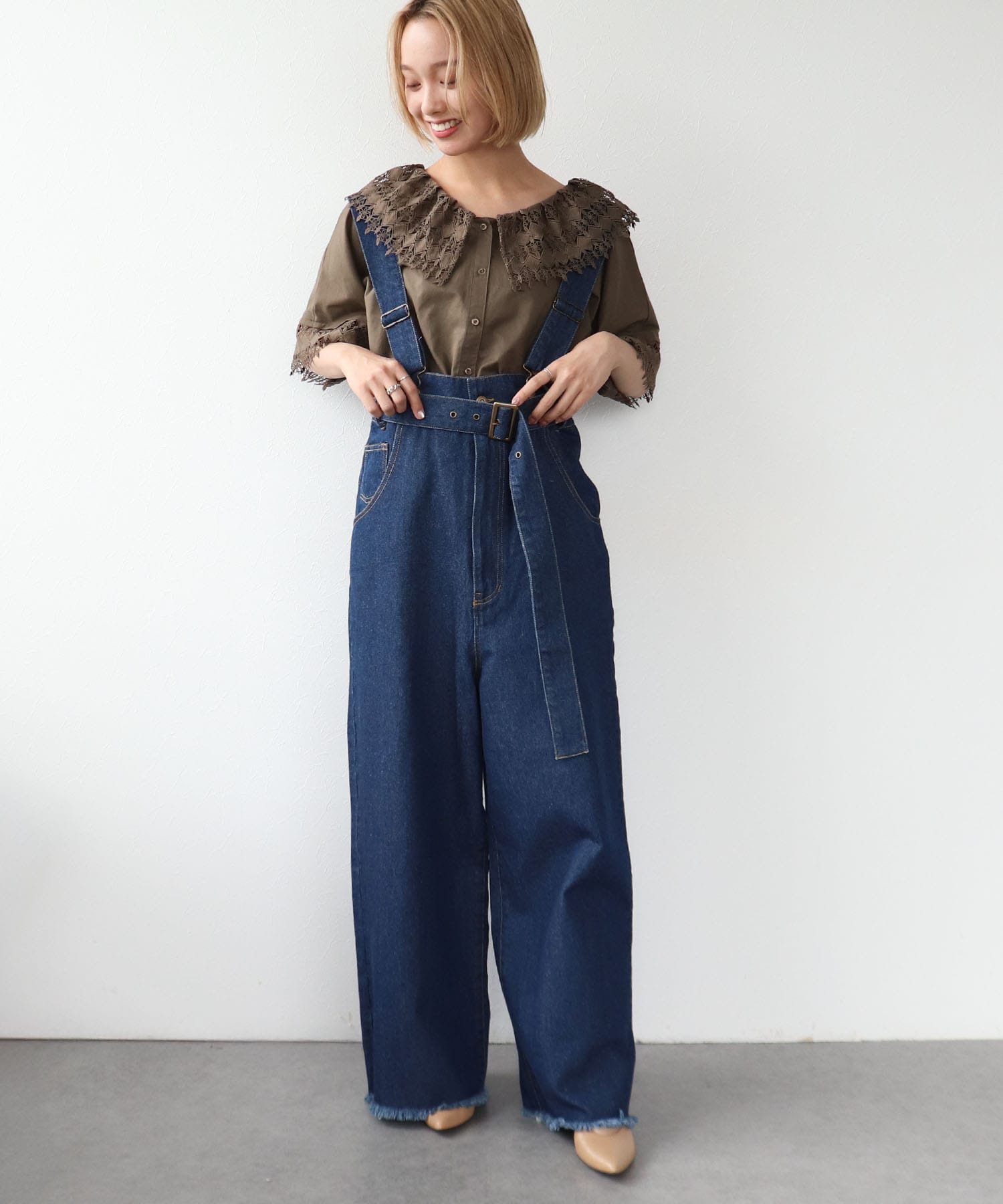 DENIM OVERALLS