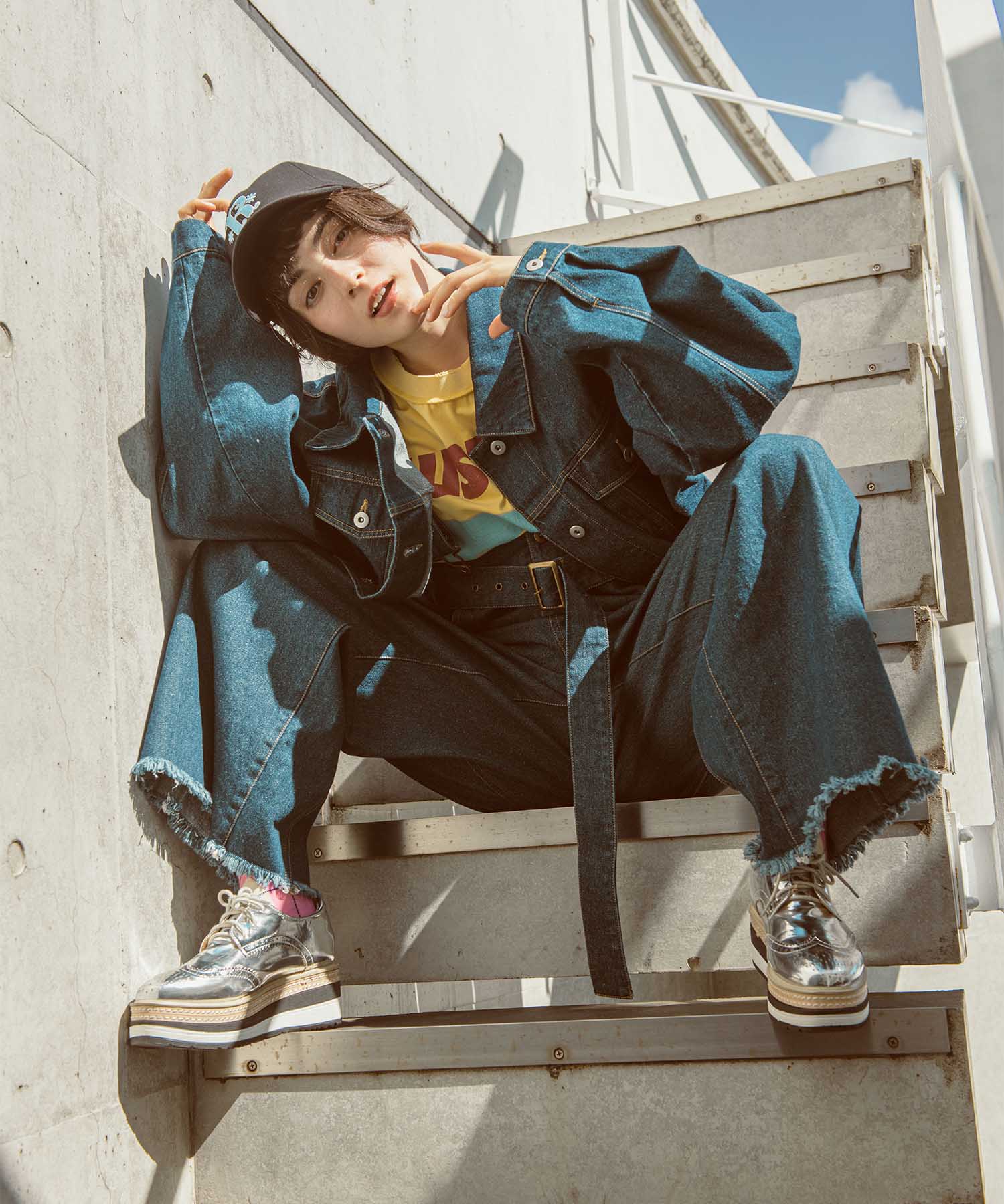 DENIM OVERALLS