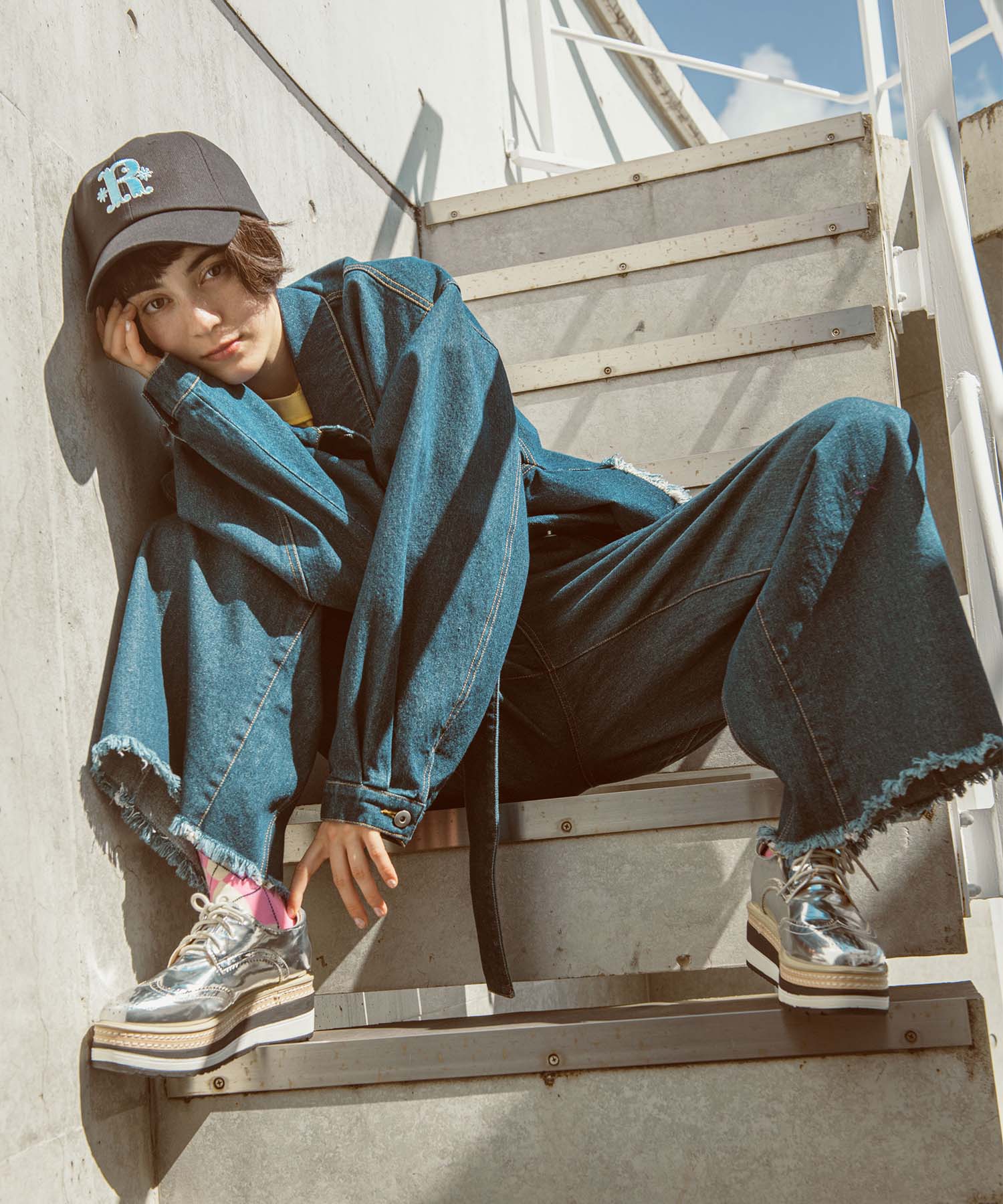 DENIM OVERALLS