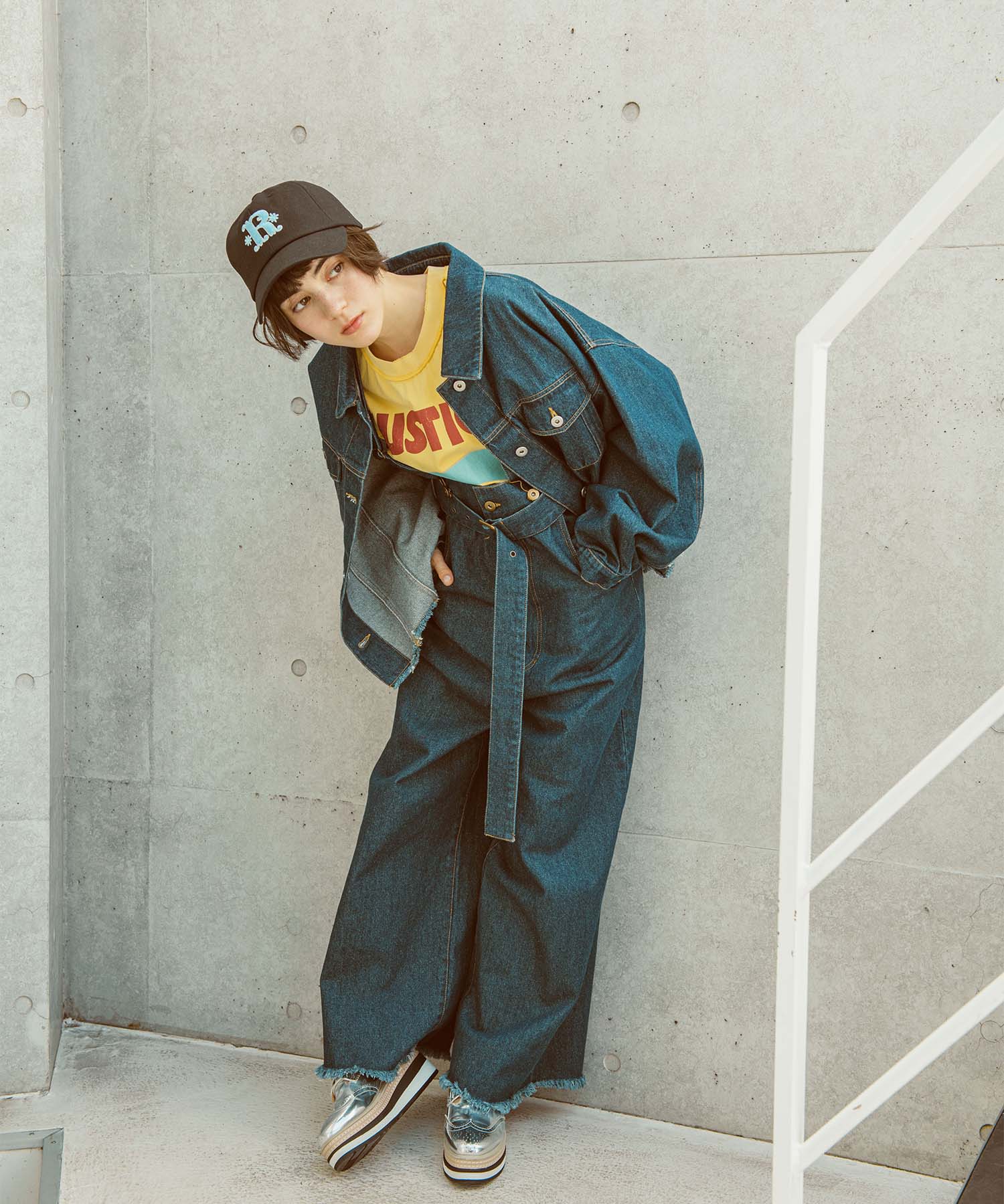 DENIM OVERALLS