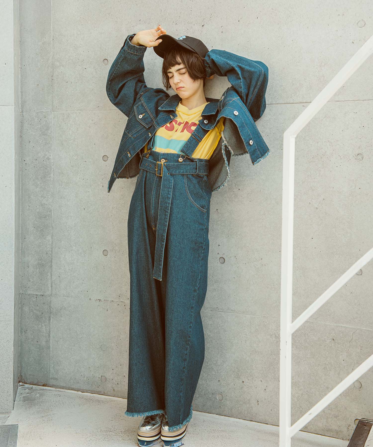 DENIM OVERALLS